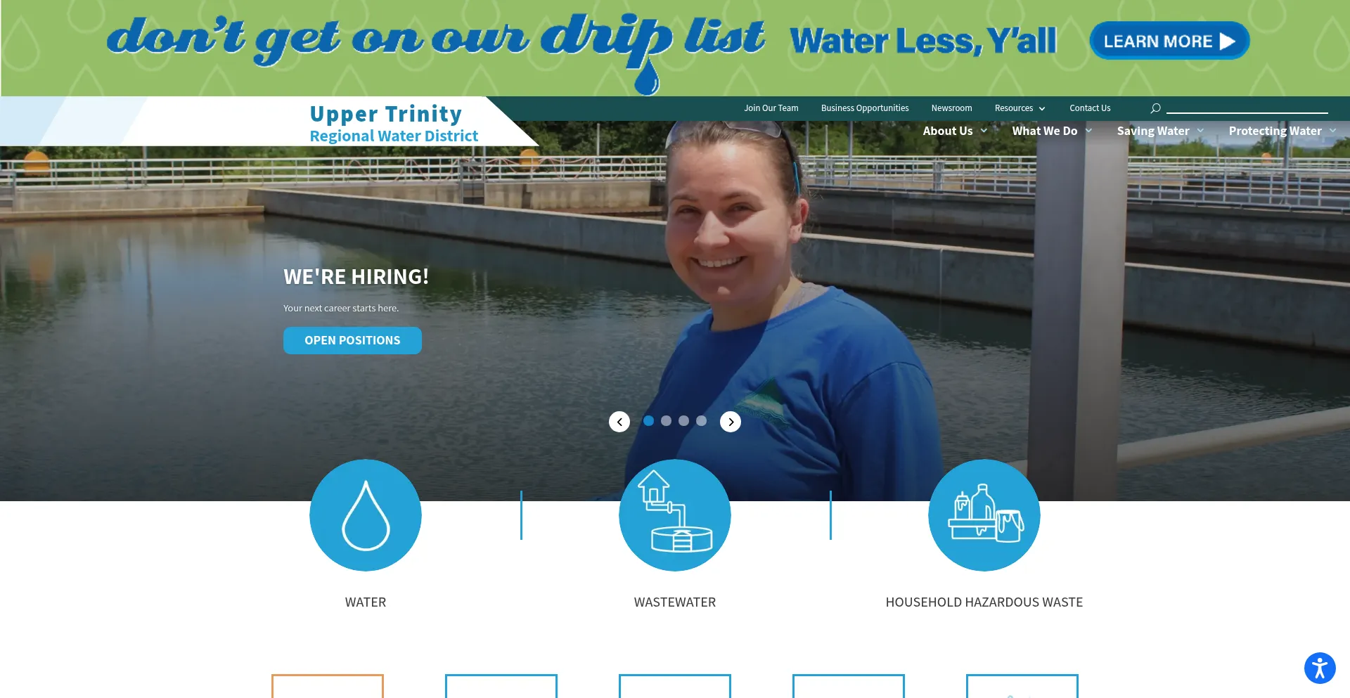 Website screenshot of Utrwd.com