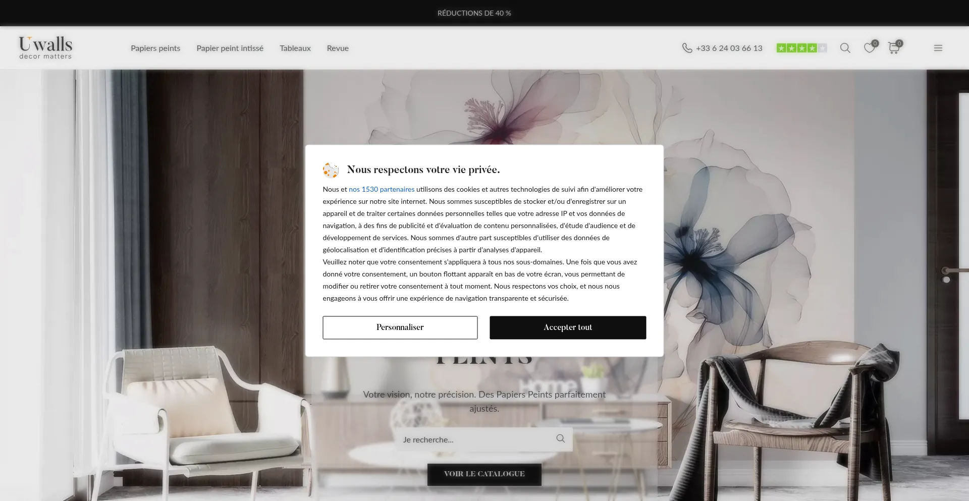 Uwalls.fr Screenshot