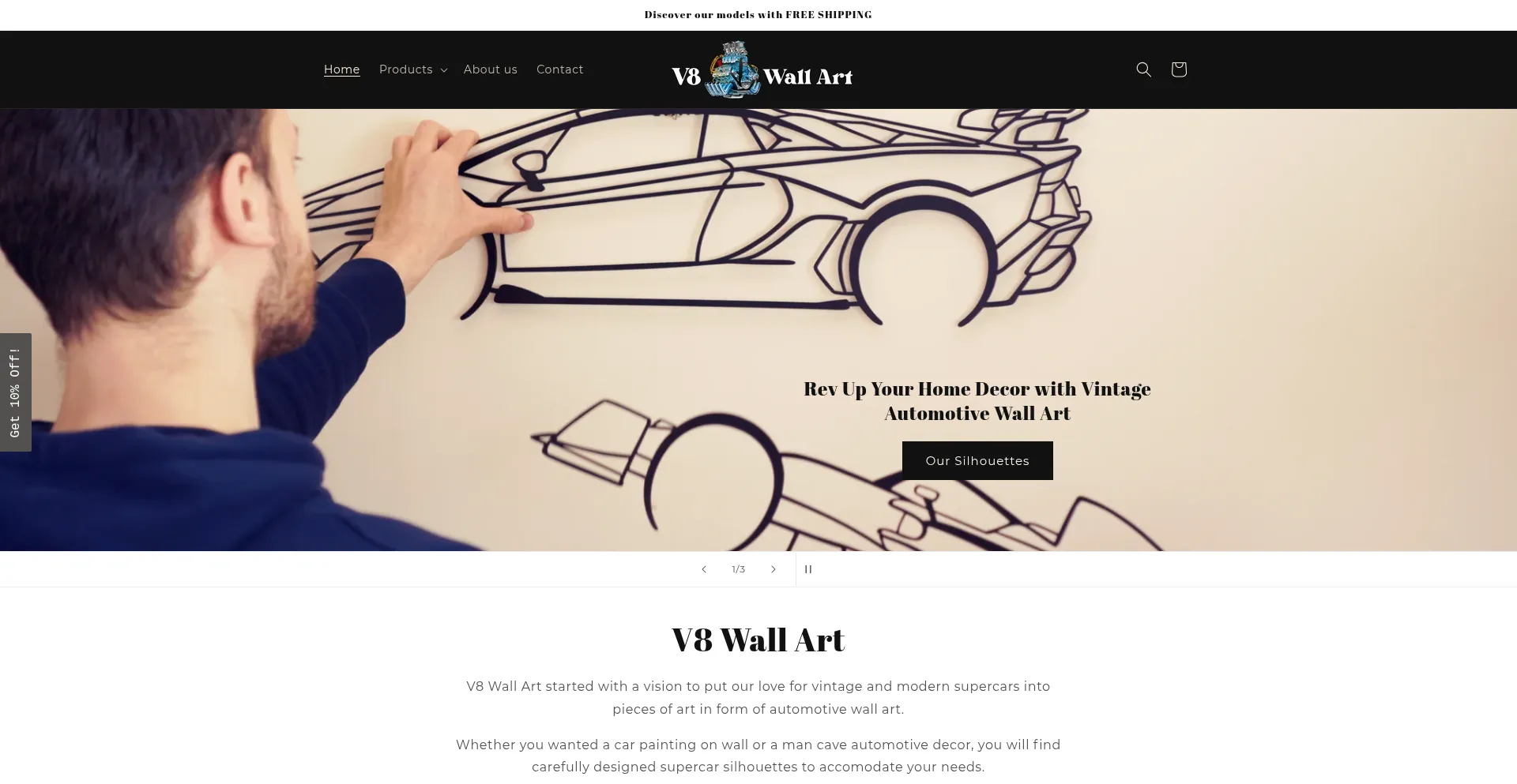 V8wallart.com