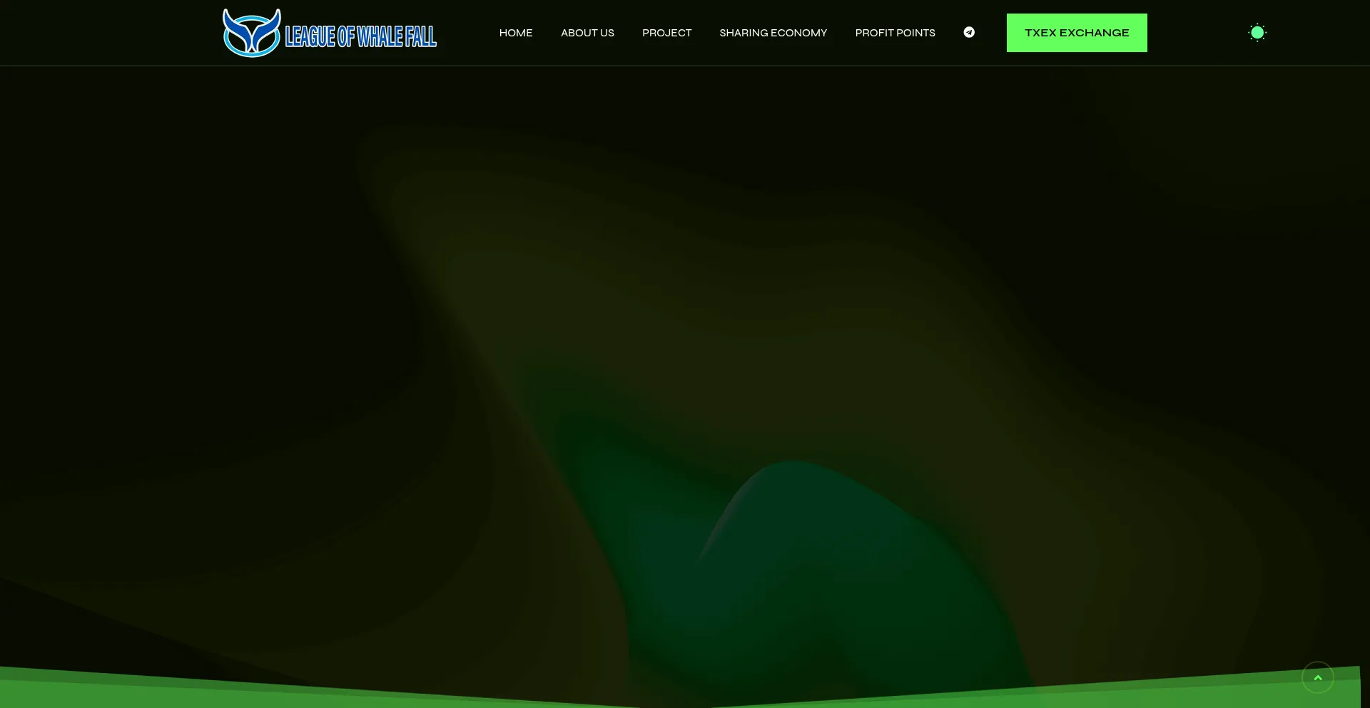 Website screenshot of V-whalefall.com