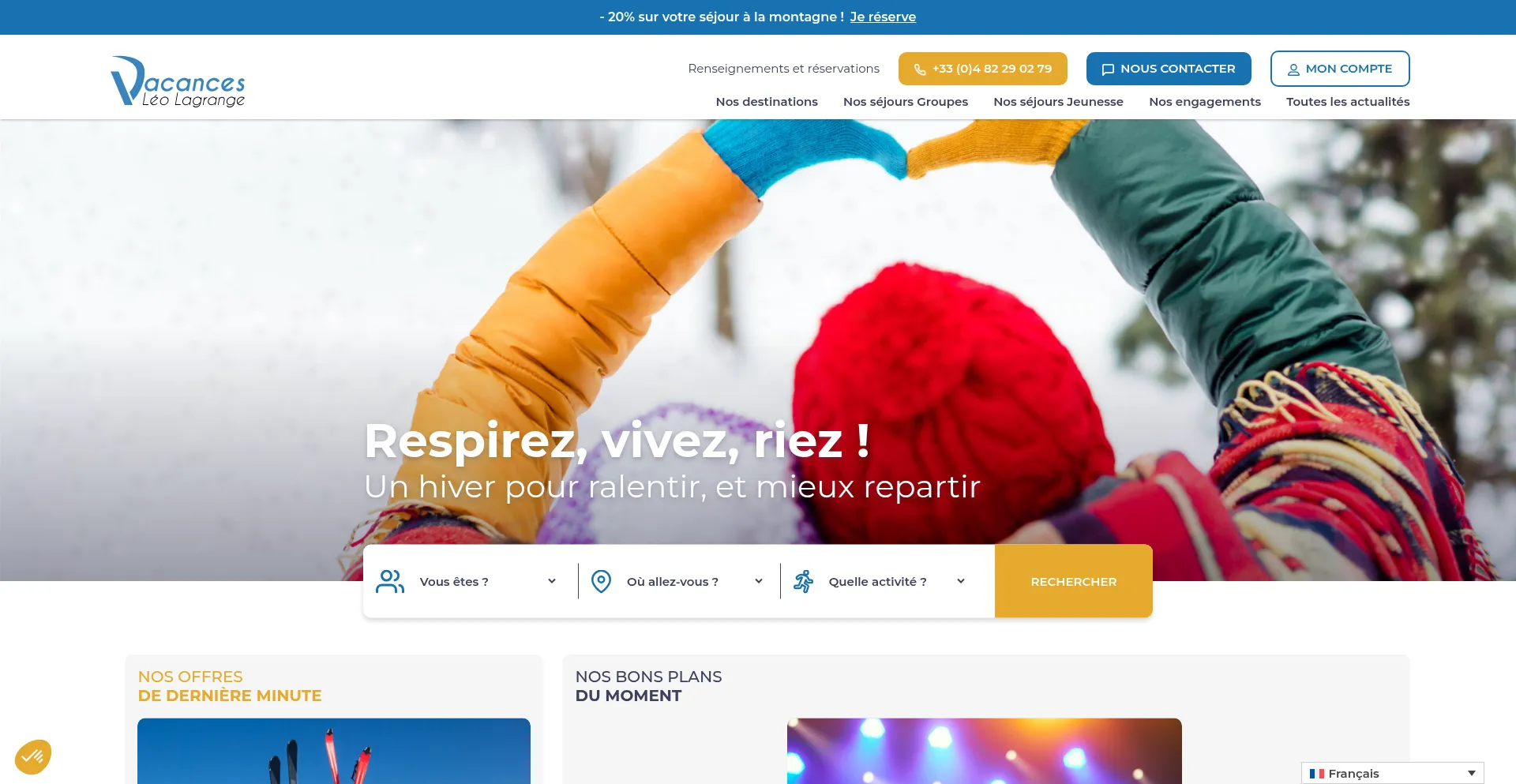 Vacancesleolagrange.com