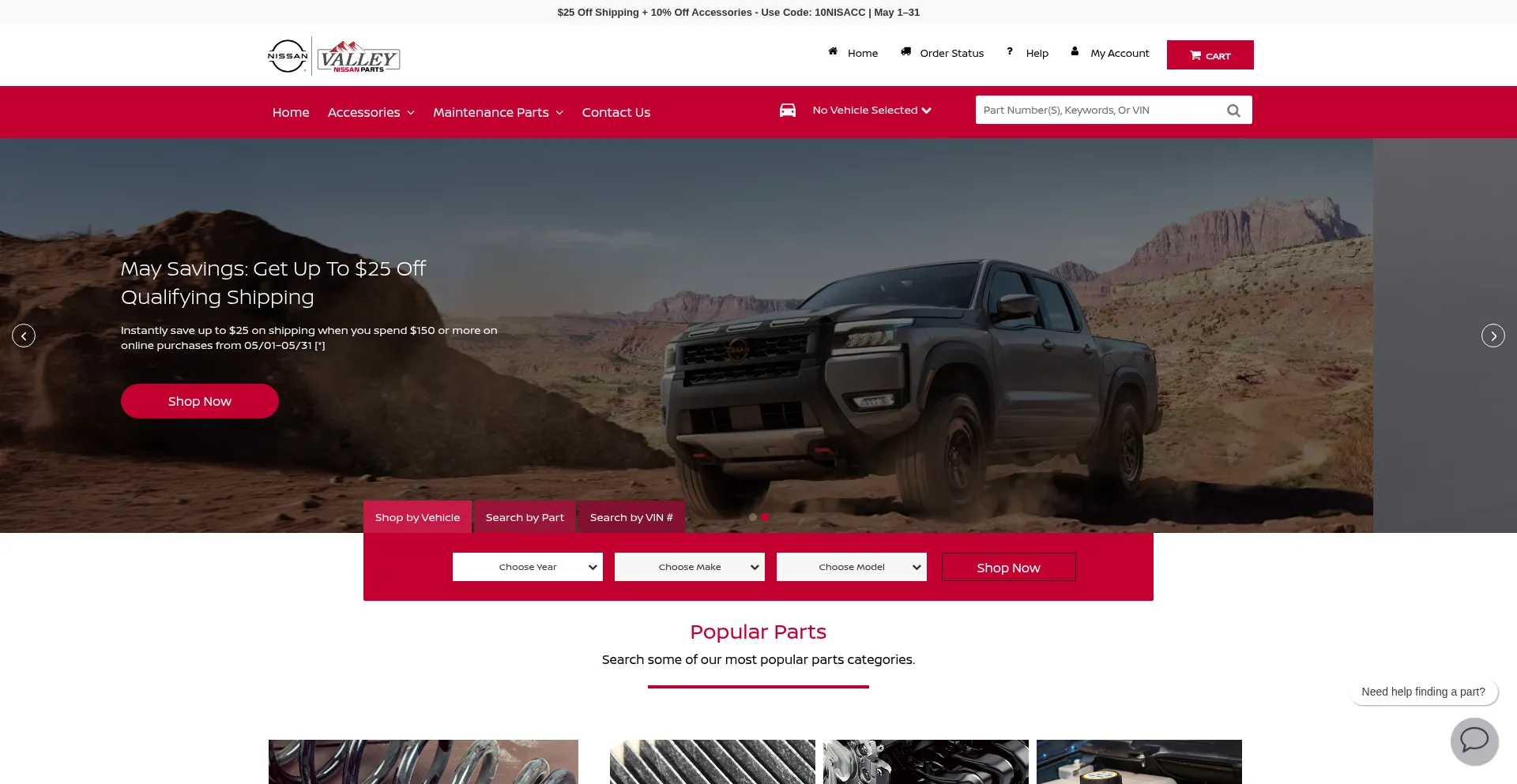 Valleynissanparts.com