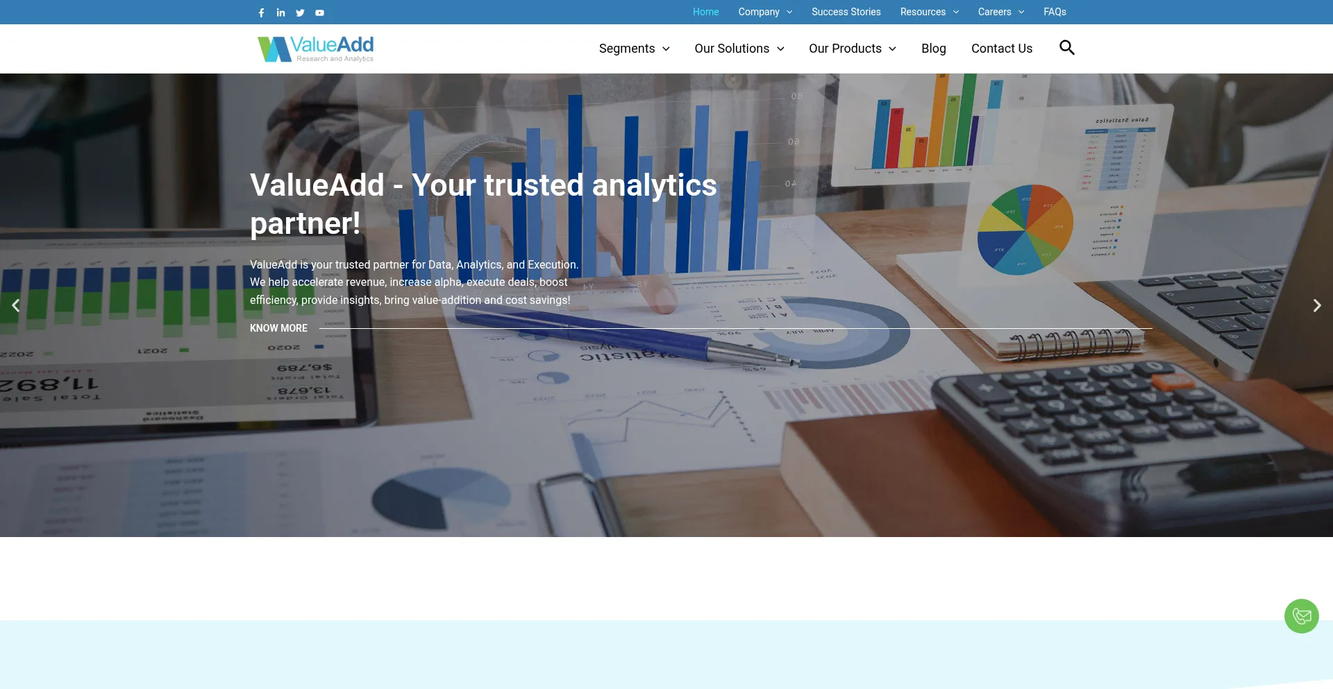 Valueadd-research.com Screenshot