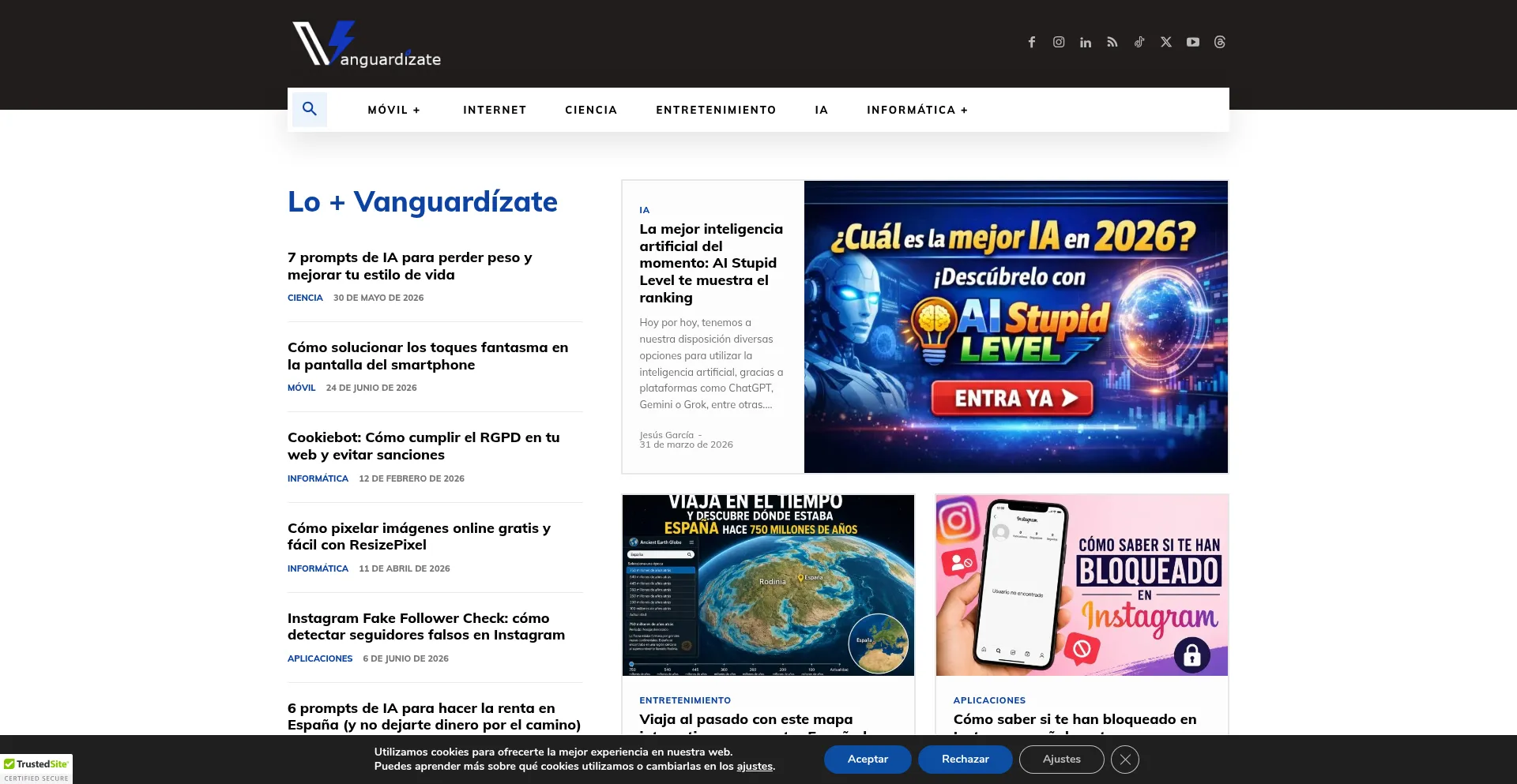 Vanguardizate.com