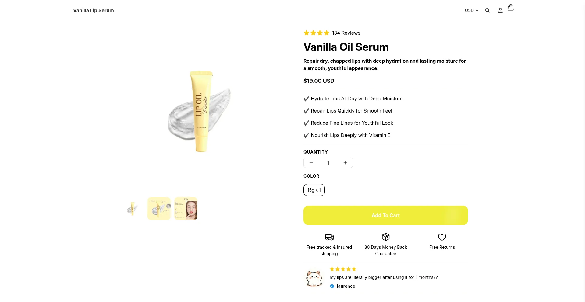 Vanillalipserum.com