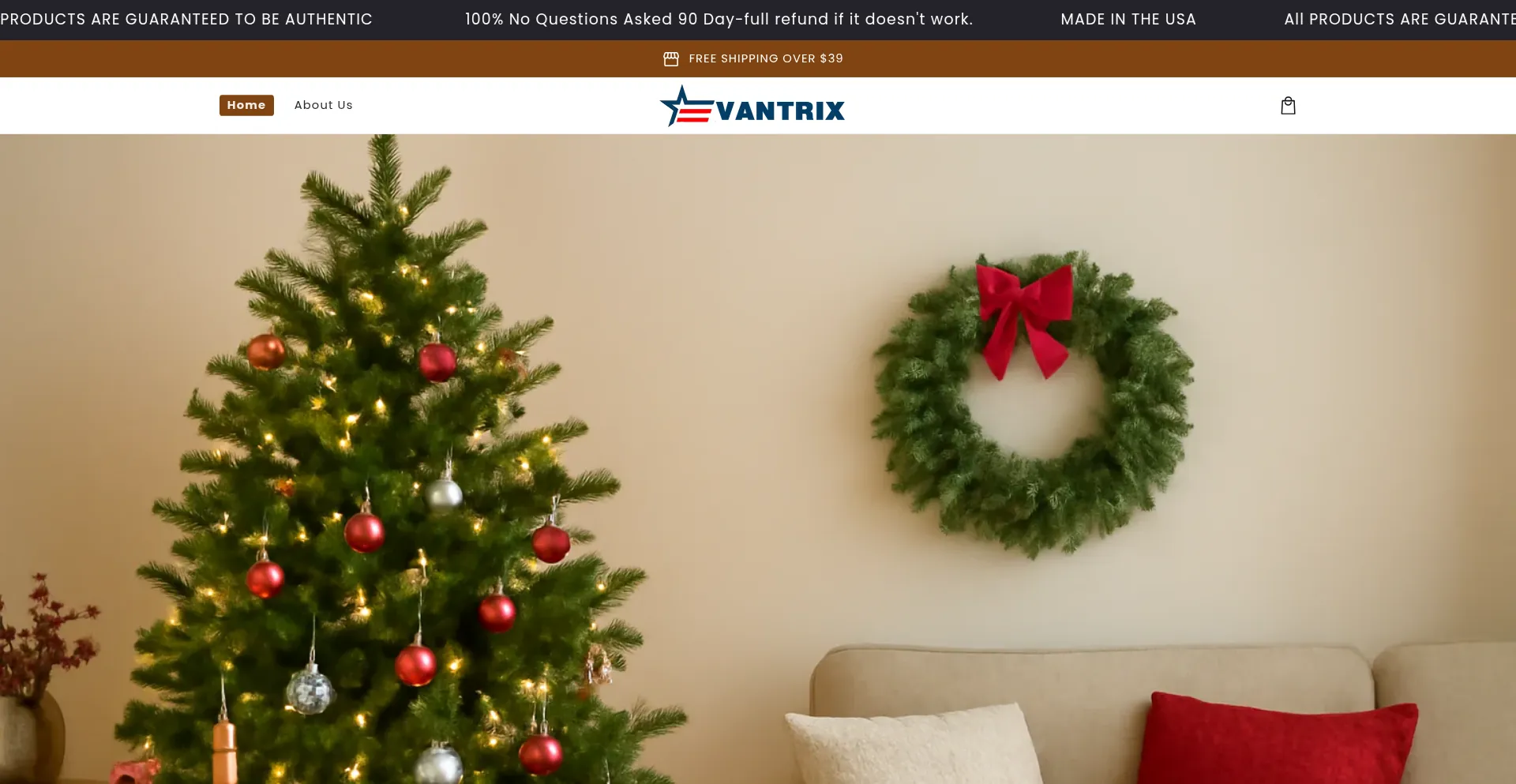 Vantrixol.com Screenshot