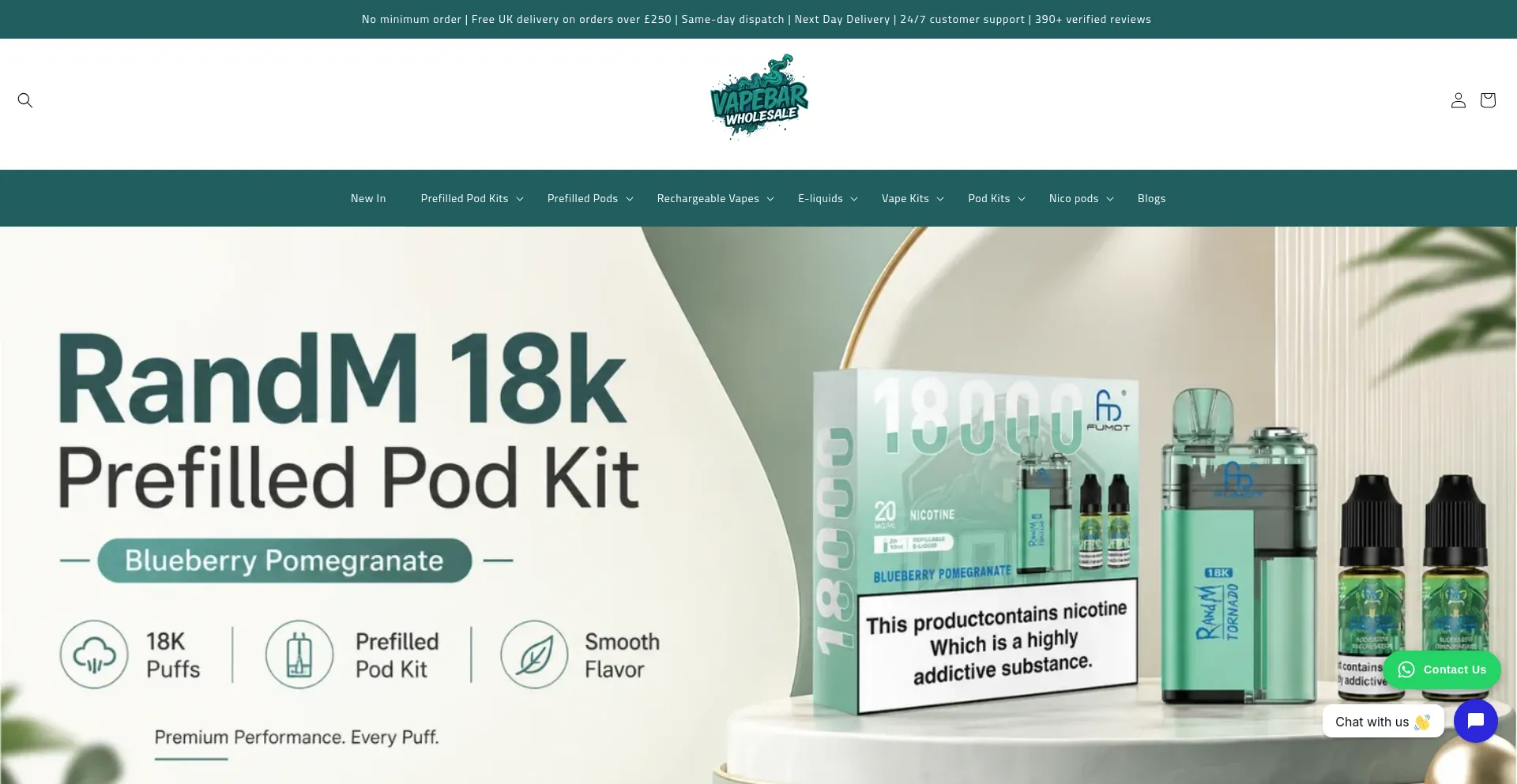 Vapebarwholesale.co.uk
