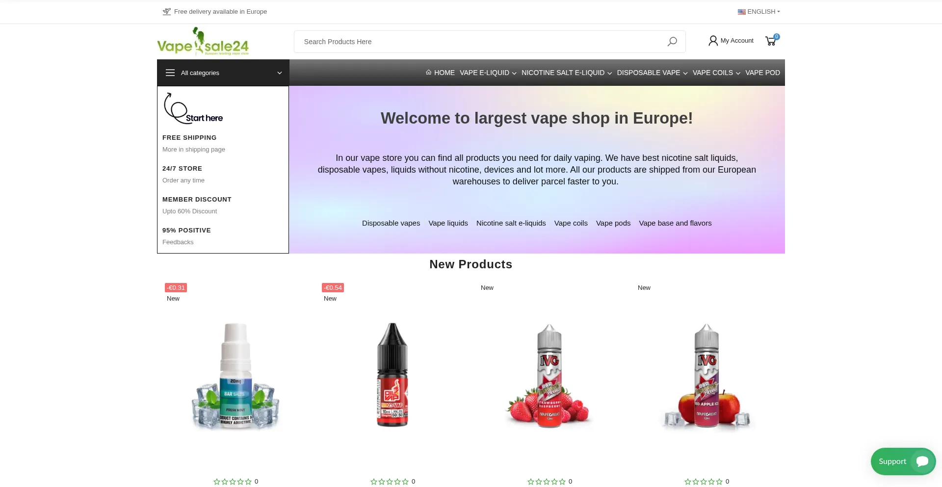 Is Vapesale24.store Safe?