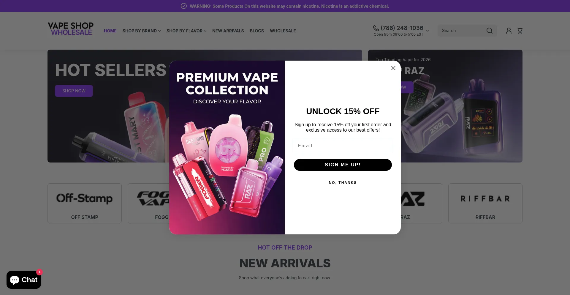 Vapeshopwholesale.com