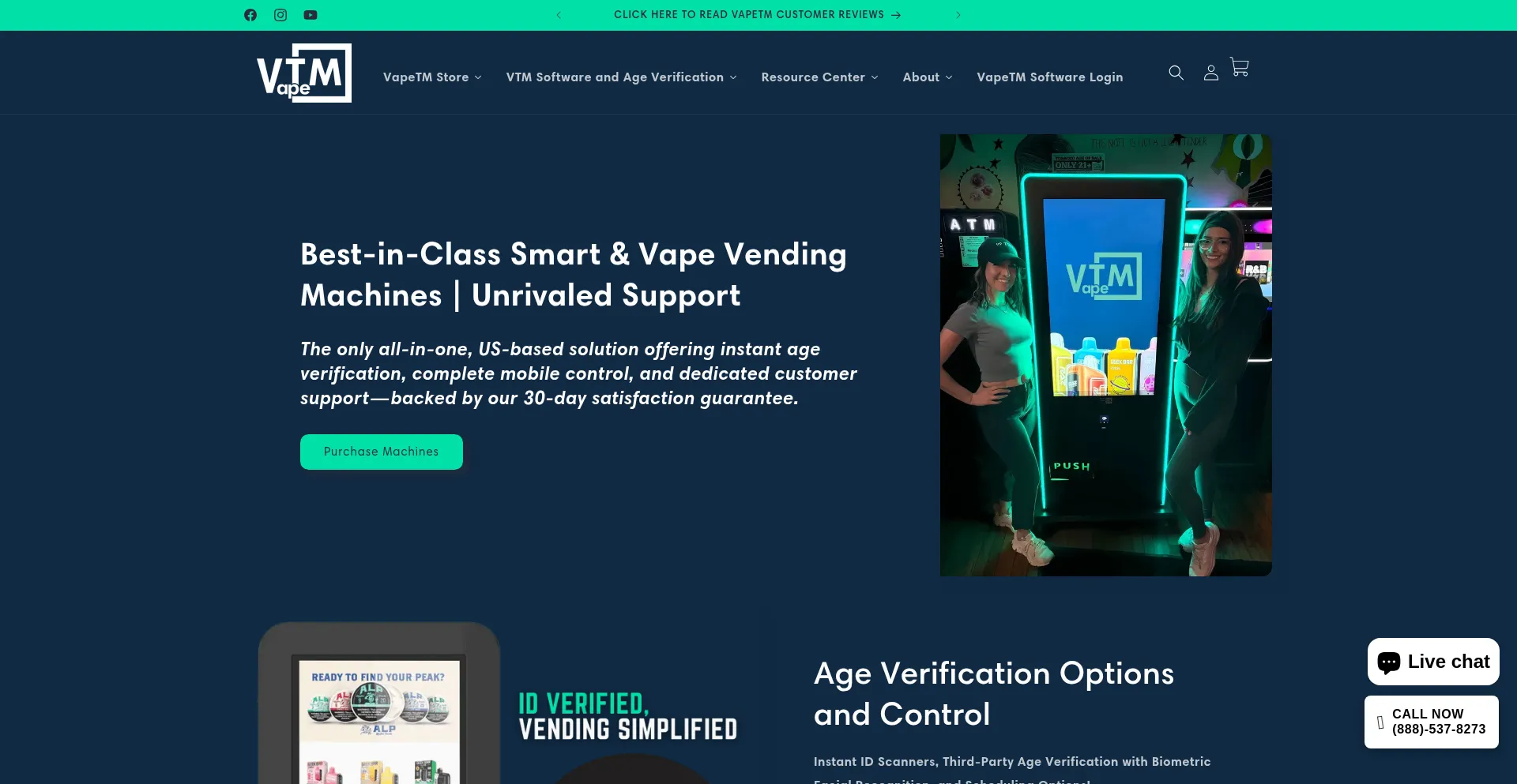 Vapetm.com Screenshot
