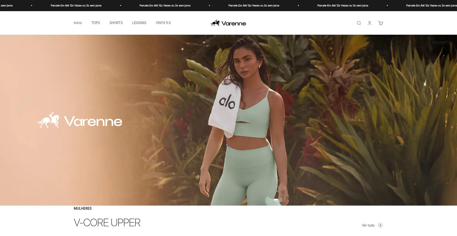 Website screenshot of Varenne.uk