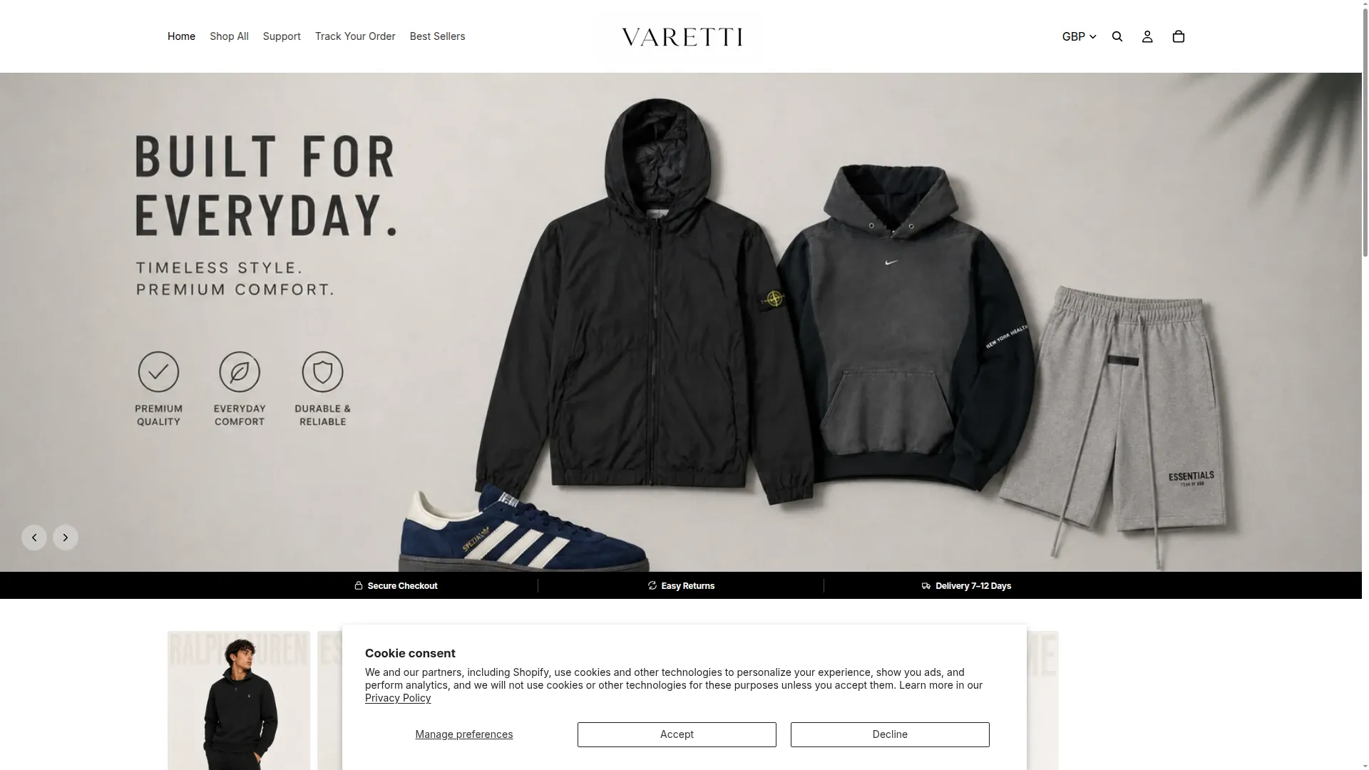 Varettiwear.com