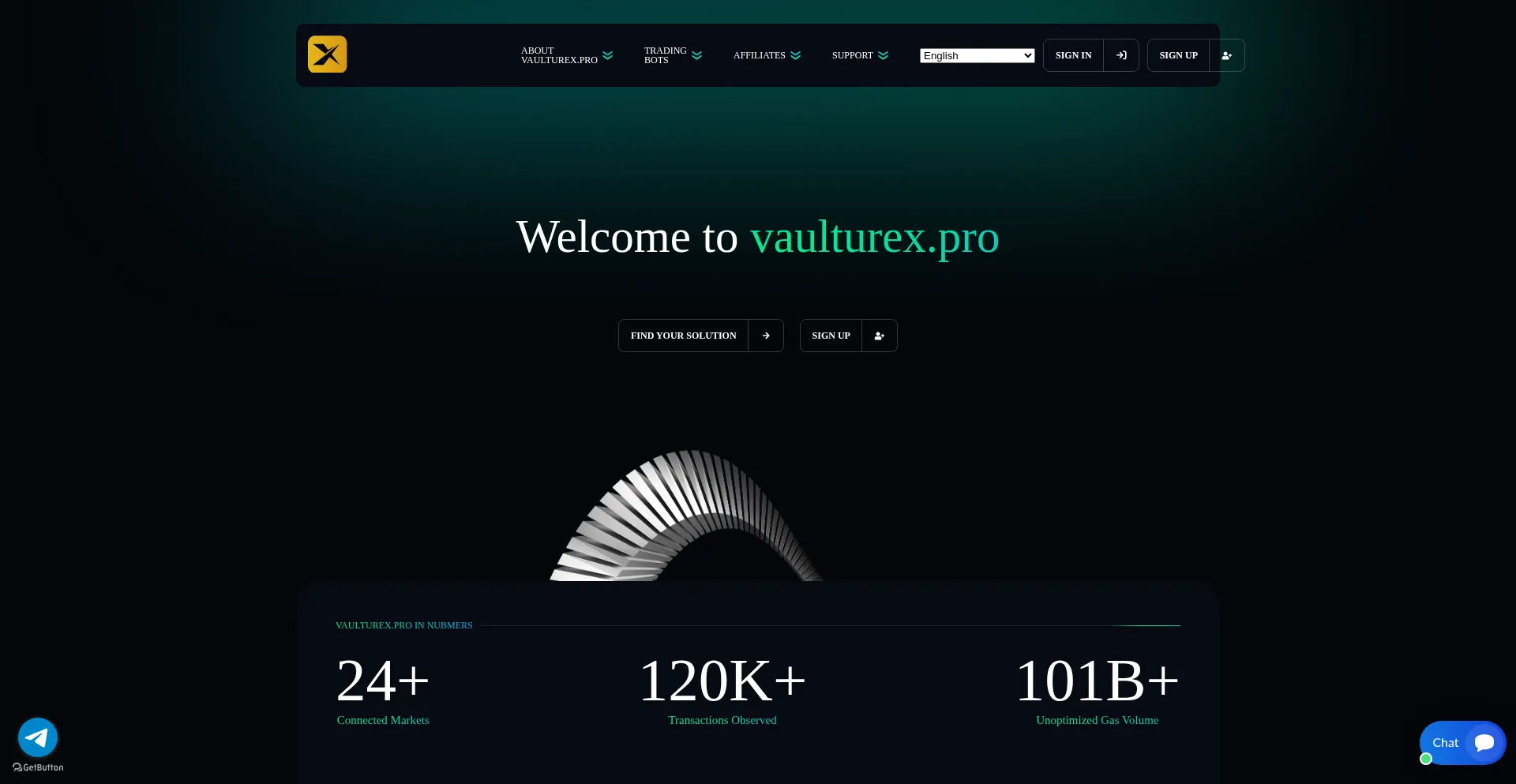 Vaulturex.pro Screenshot