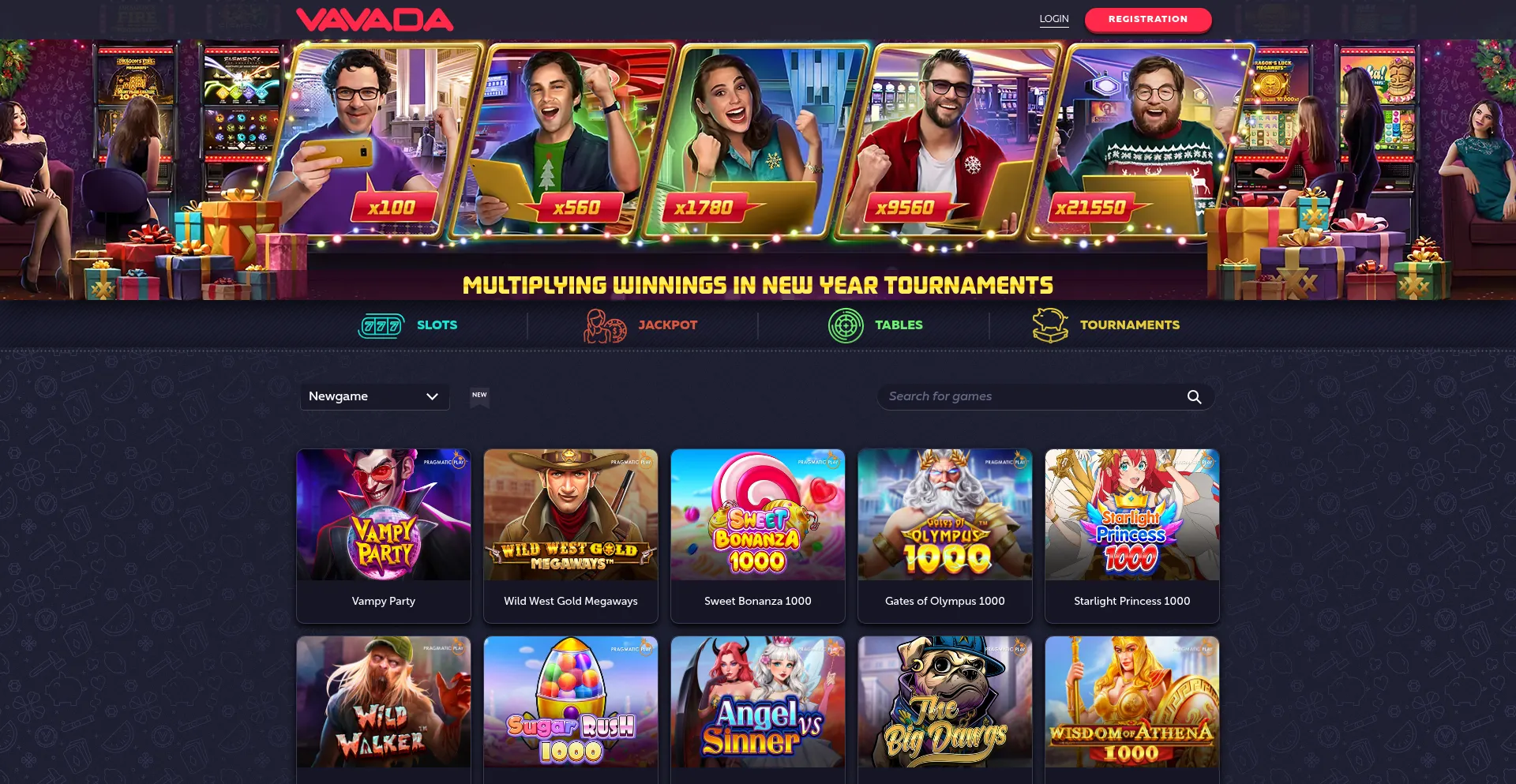 Website screenshot of Vavadaxsk24.com