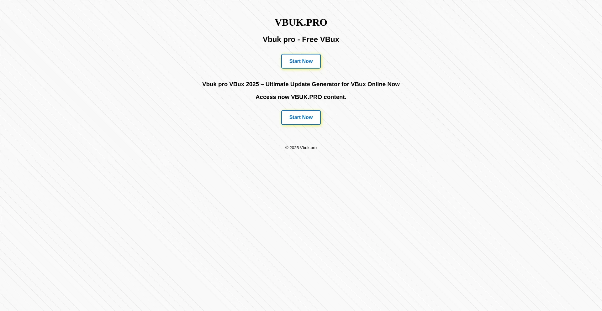 Website screenshot of Vbuk.site