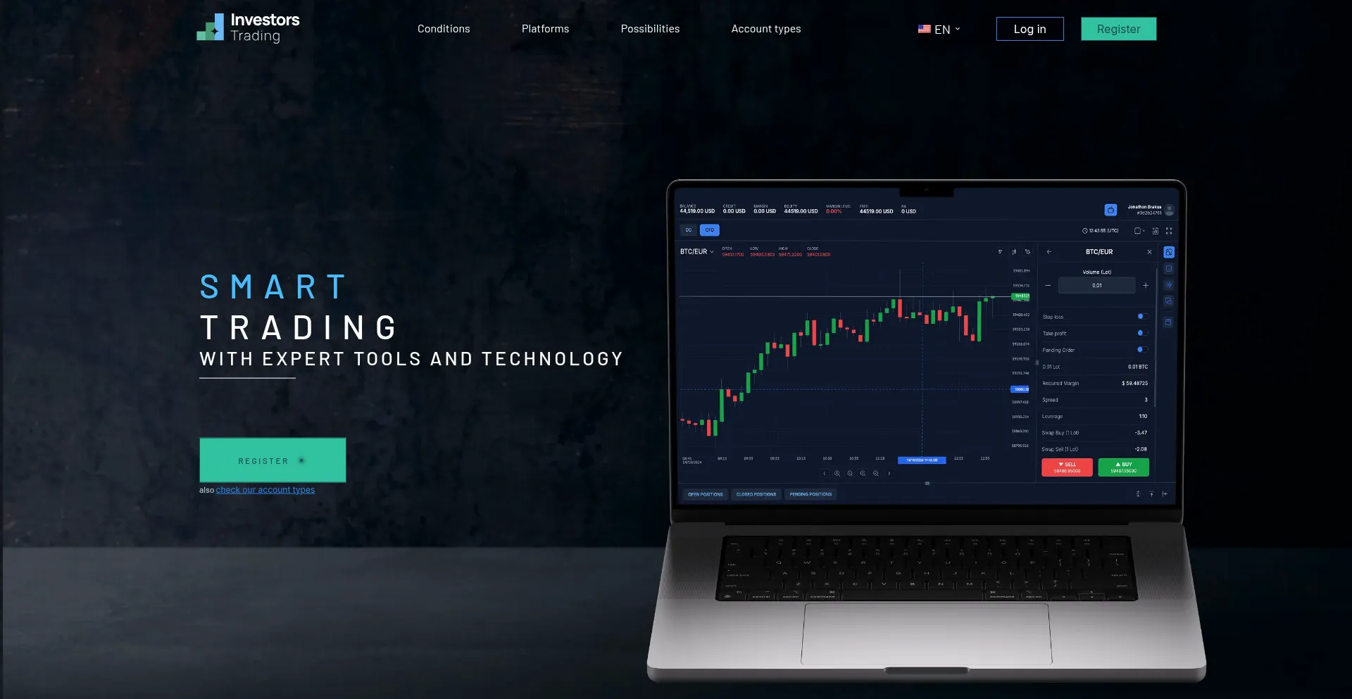 Website screenshot of Vectrumswiss.com