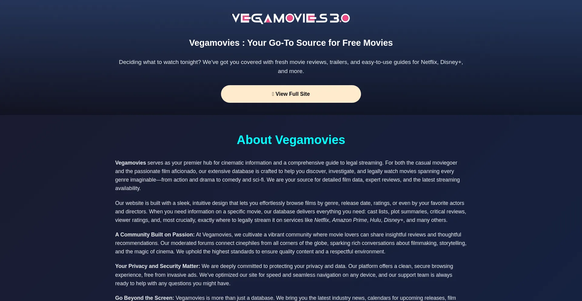 Is Vegamovies.ms Safe?