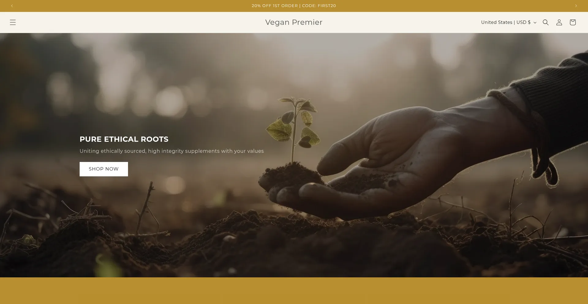 Veganpremier.com Screenshot