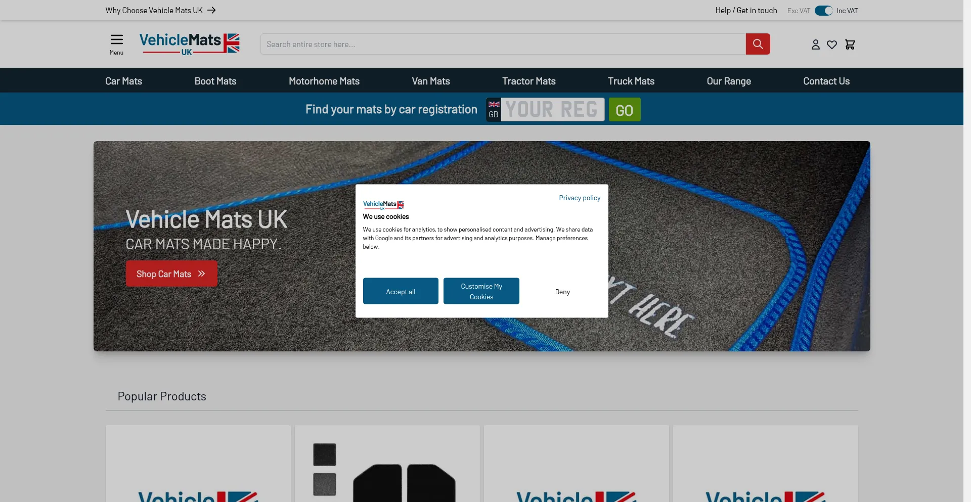 Vehiclematsuk.com