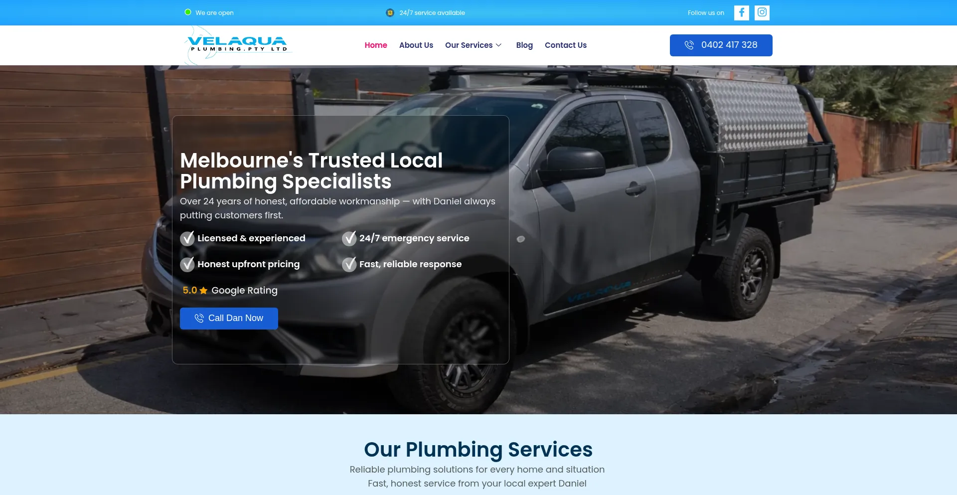 Velaquaplumbing.com.au