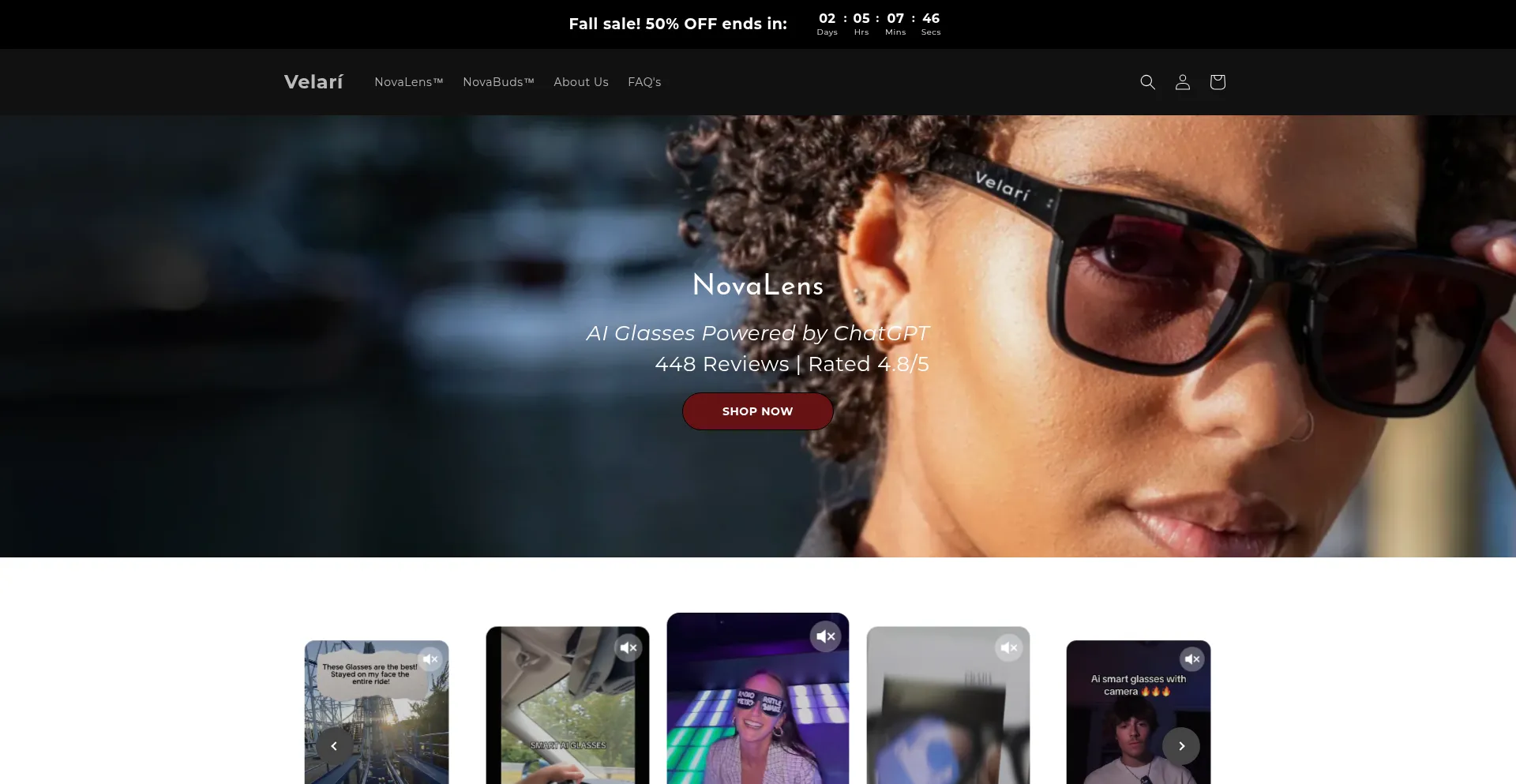 Velari.com.co Screenshot