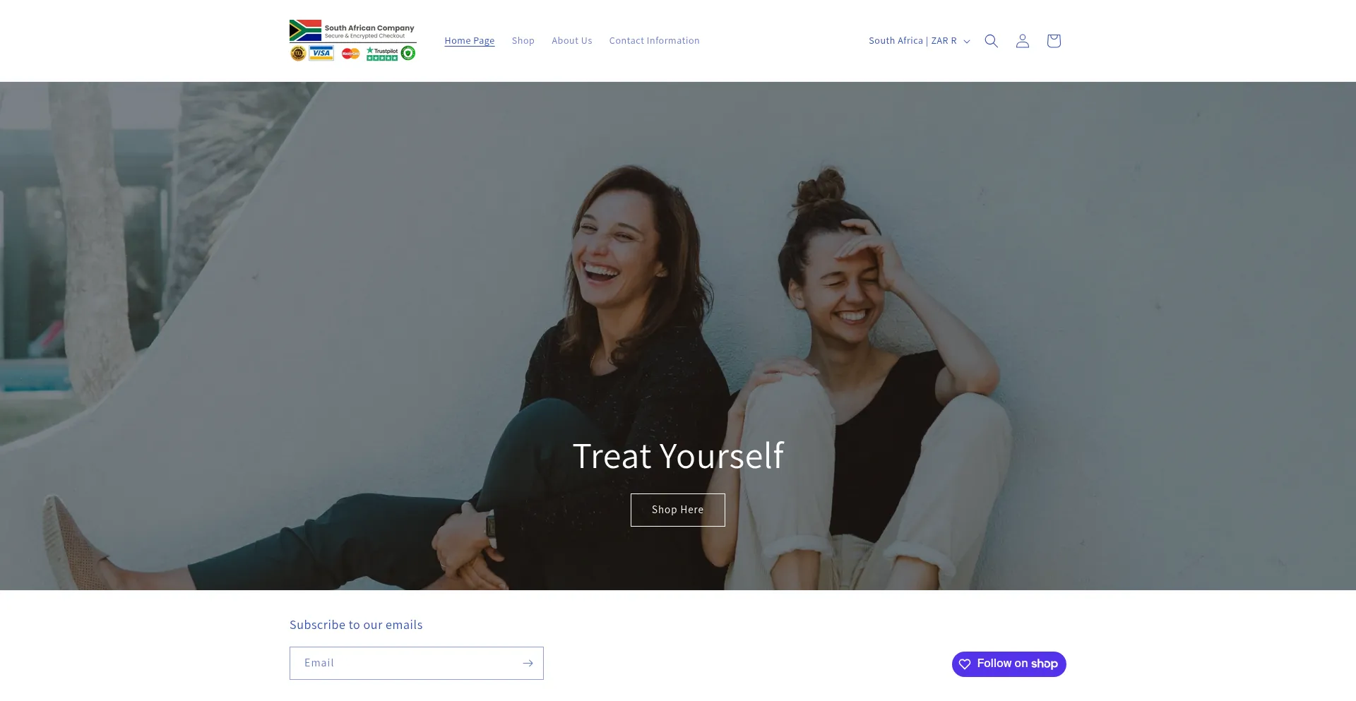Website screenshot of Velarp.shop