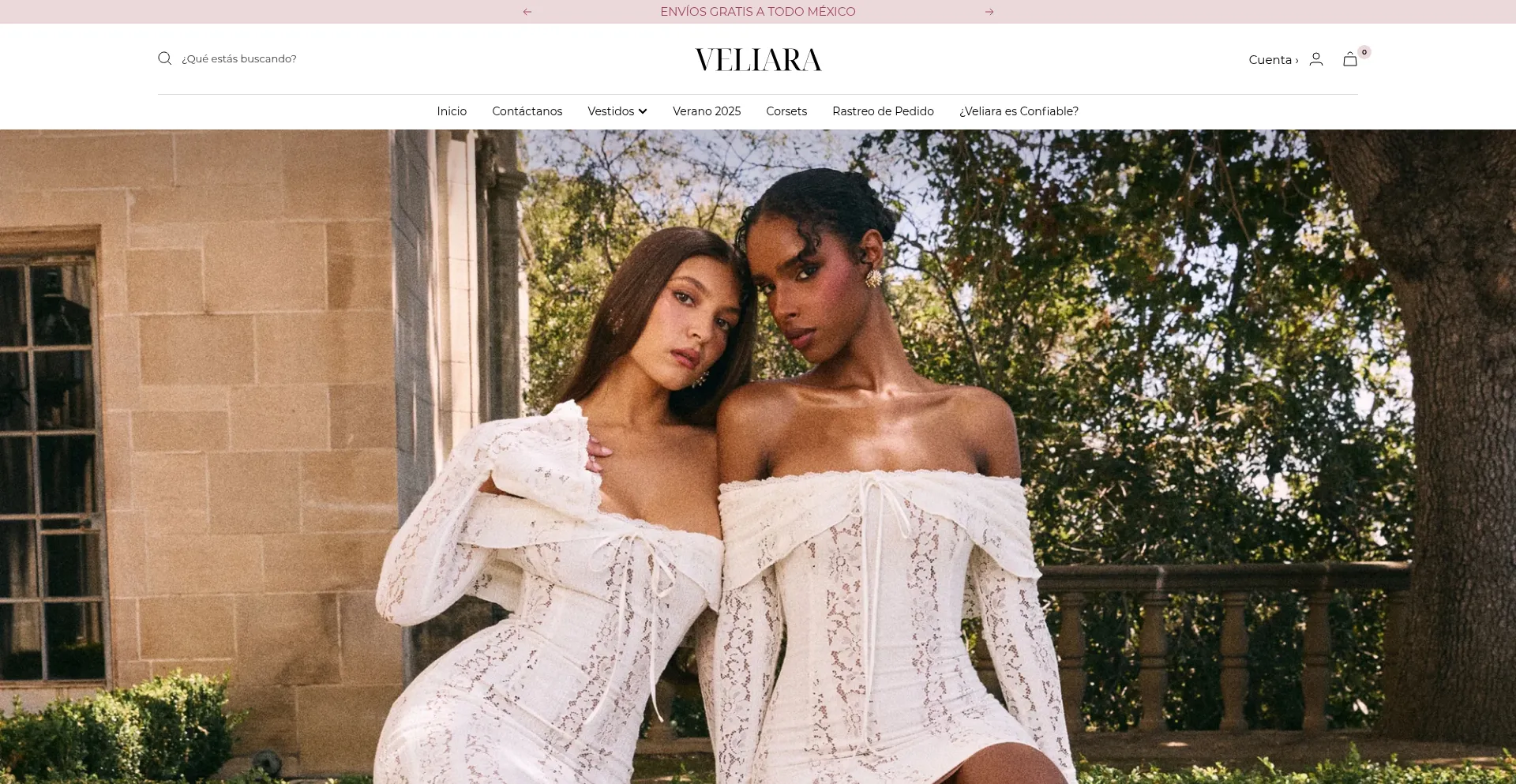 Website screenshot of Veliaramx.com