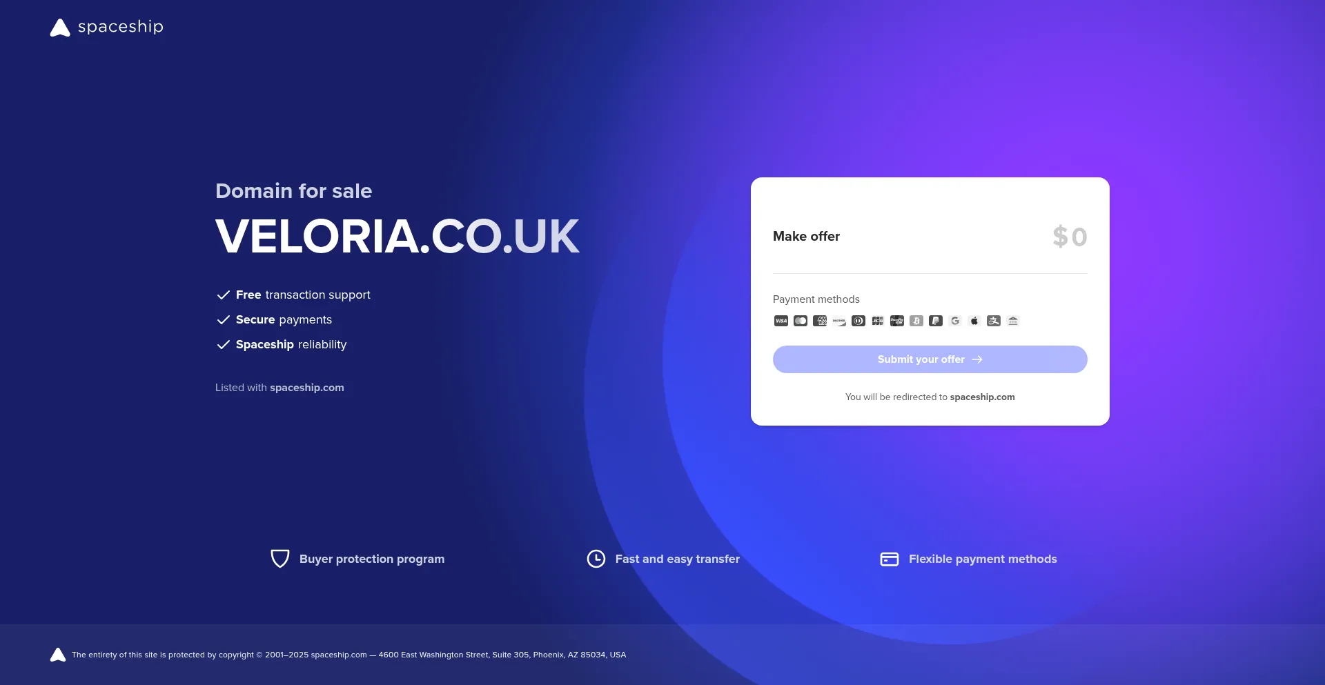 Veloria.co.uk