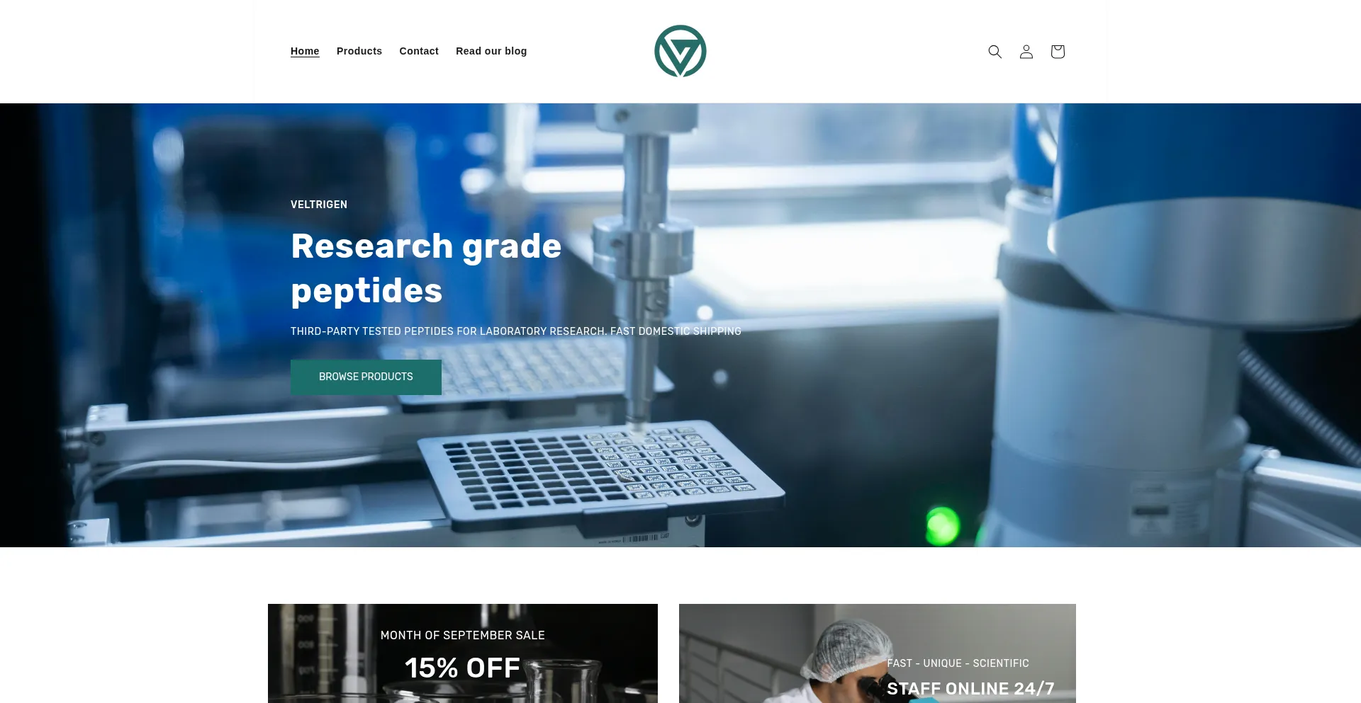 Veltrigen.com Screenshot