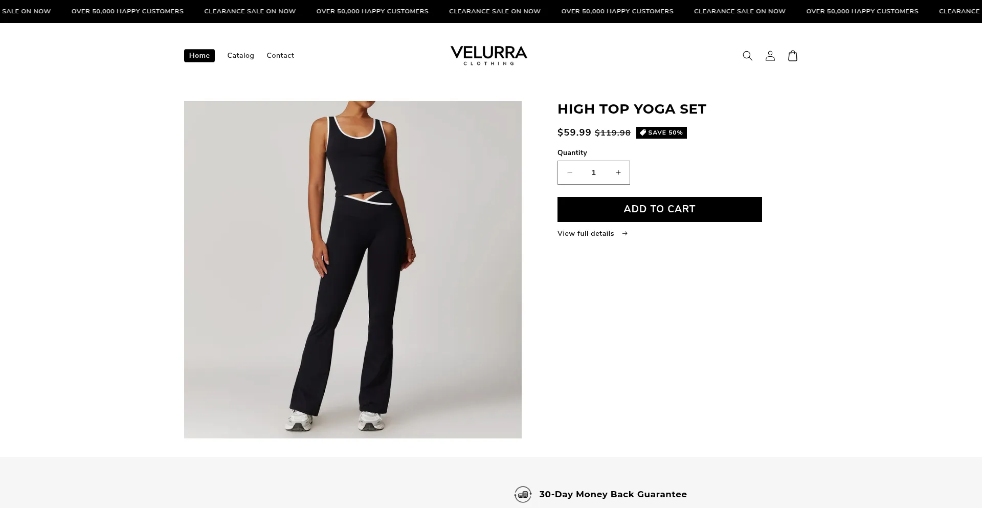 Website screenshot of Velurraclo.com