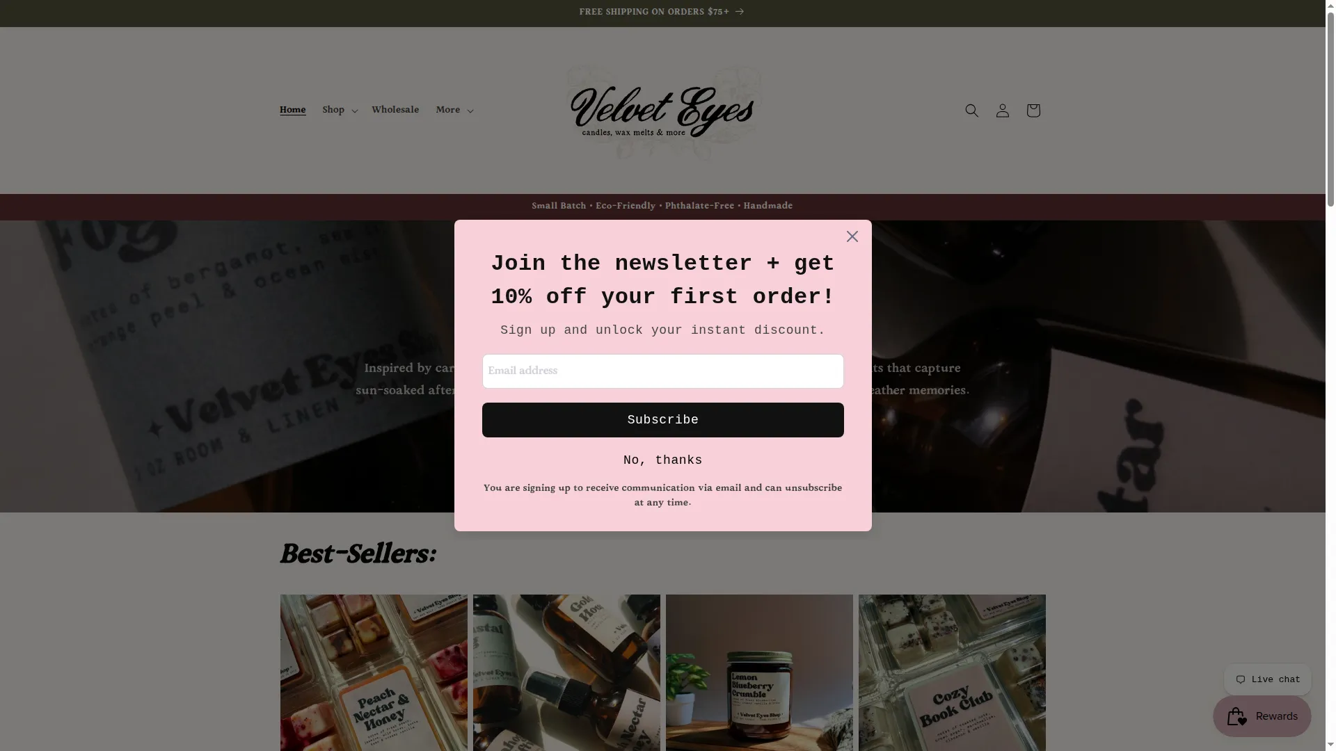 Velveteyesshop.com