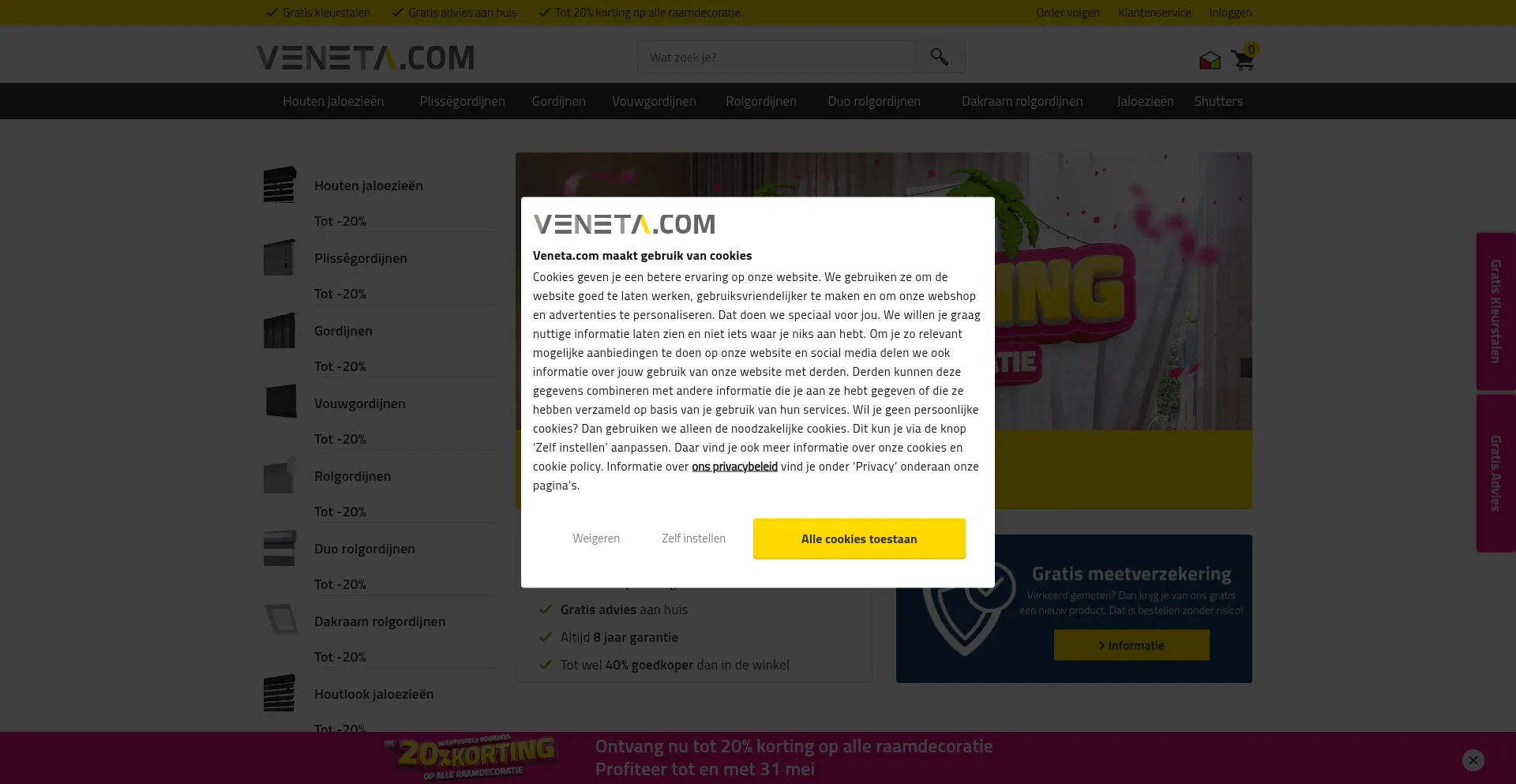 Veneta.com Screenshot