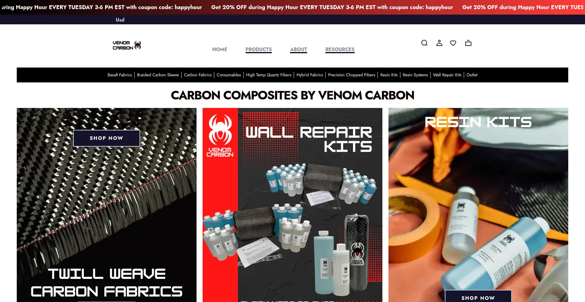 Venomcarbon.com
