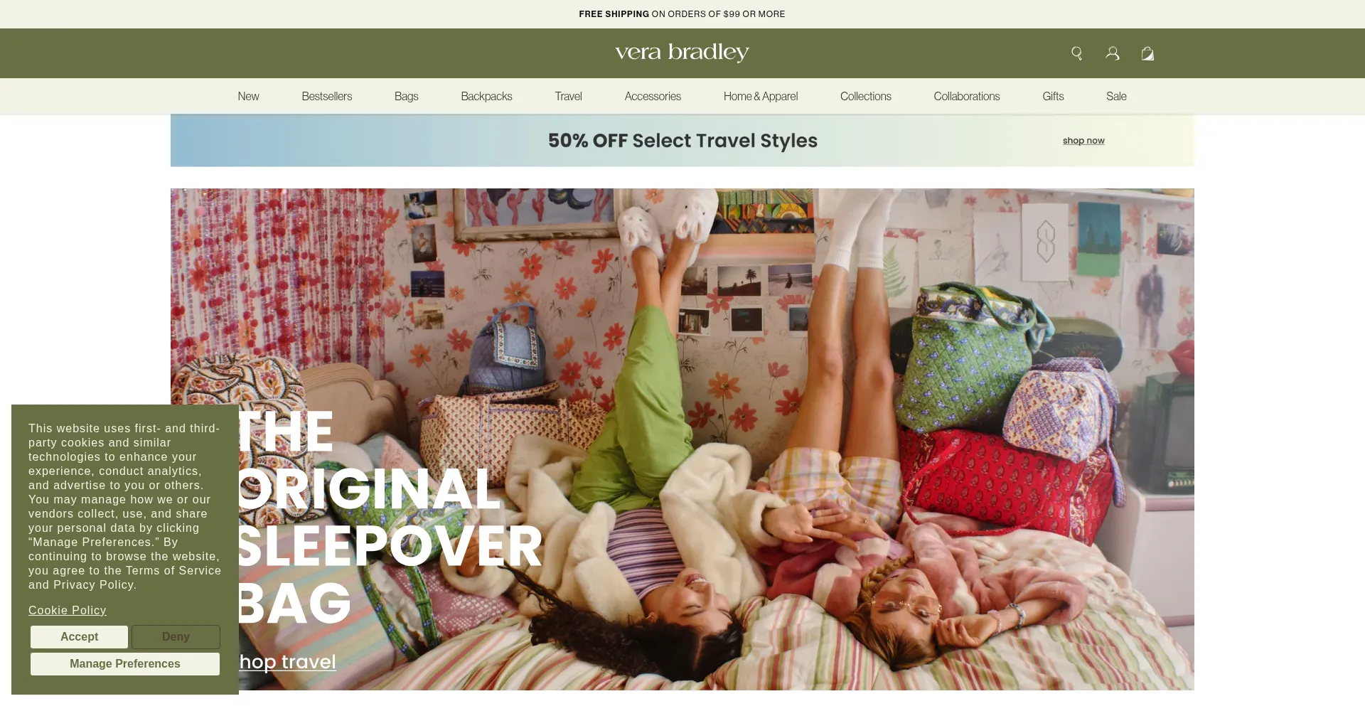 Verabradley.com Screenshot