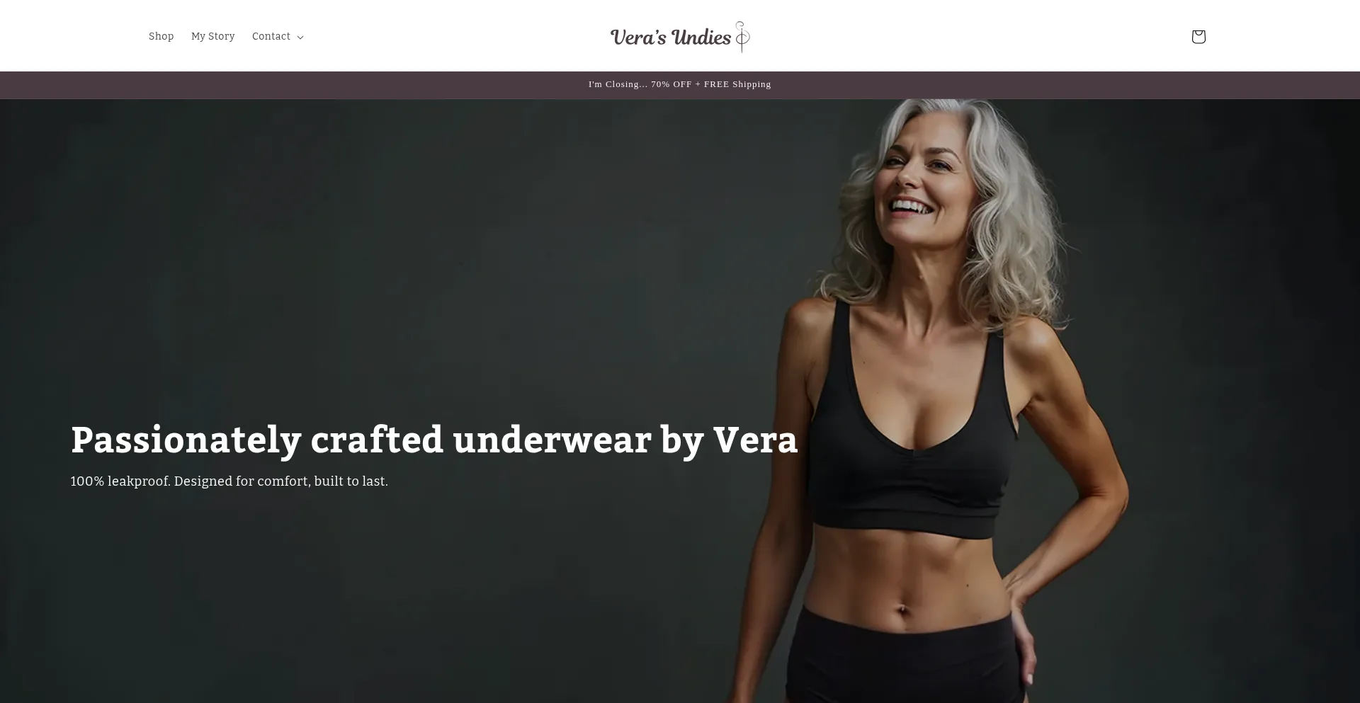 Verasundies.com Screenshot