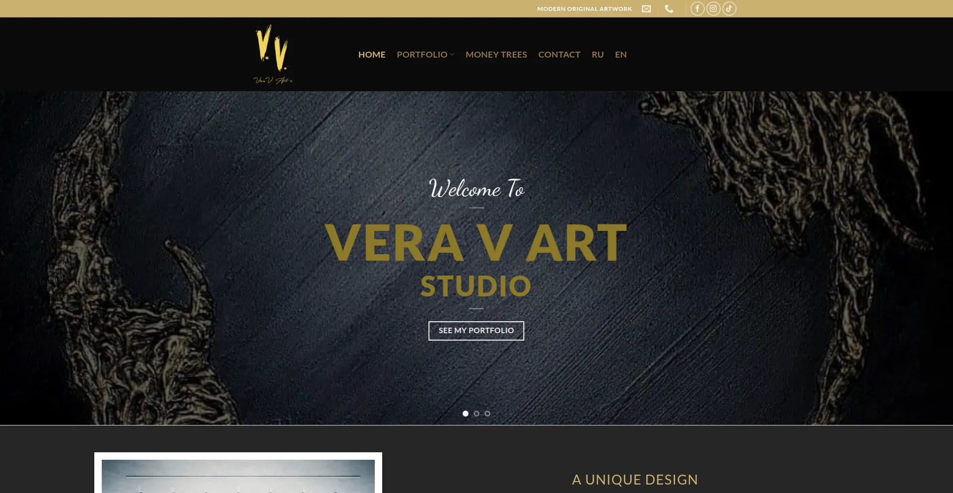 Veravart.com Screenshot