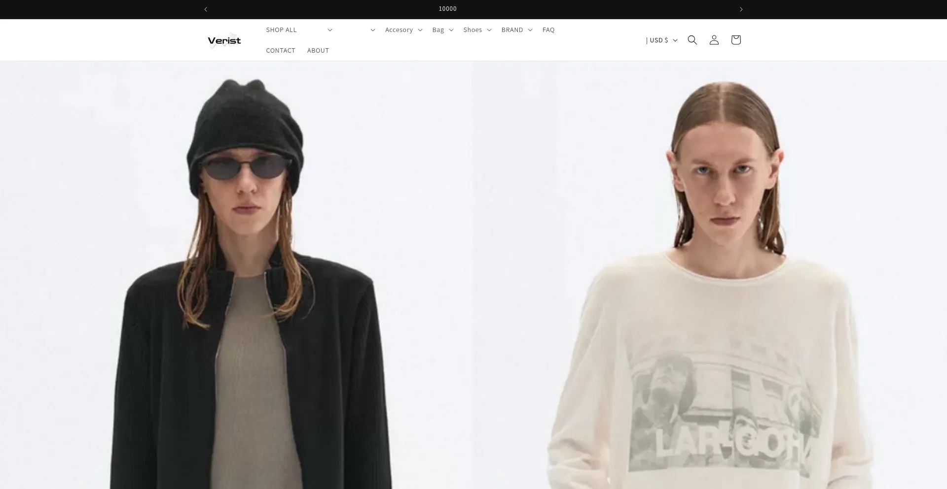 Website screenshot of Verist.online