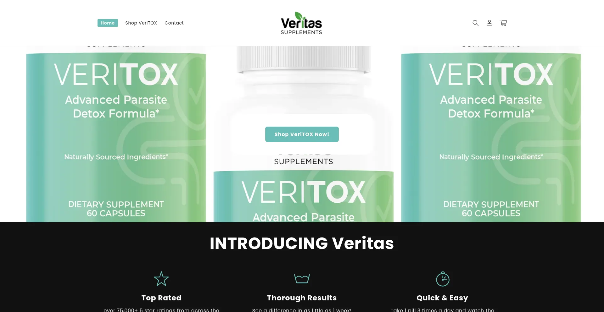 Is Veritas-supplements.com Safe?
