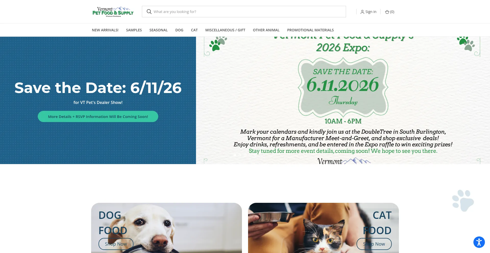 Vermontpetfood.com