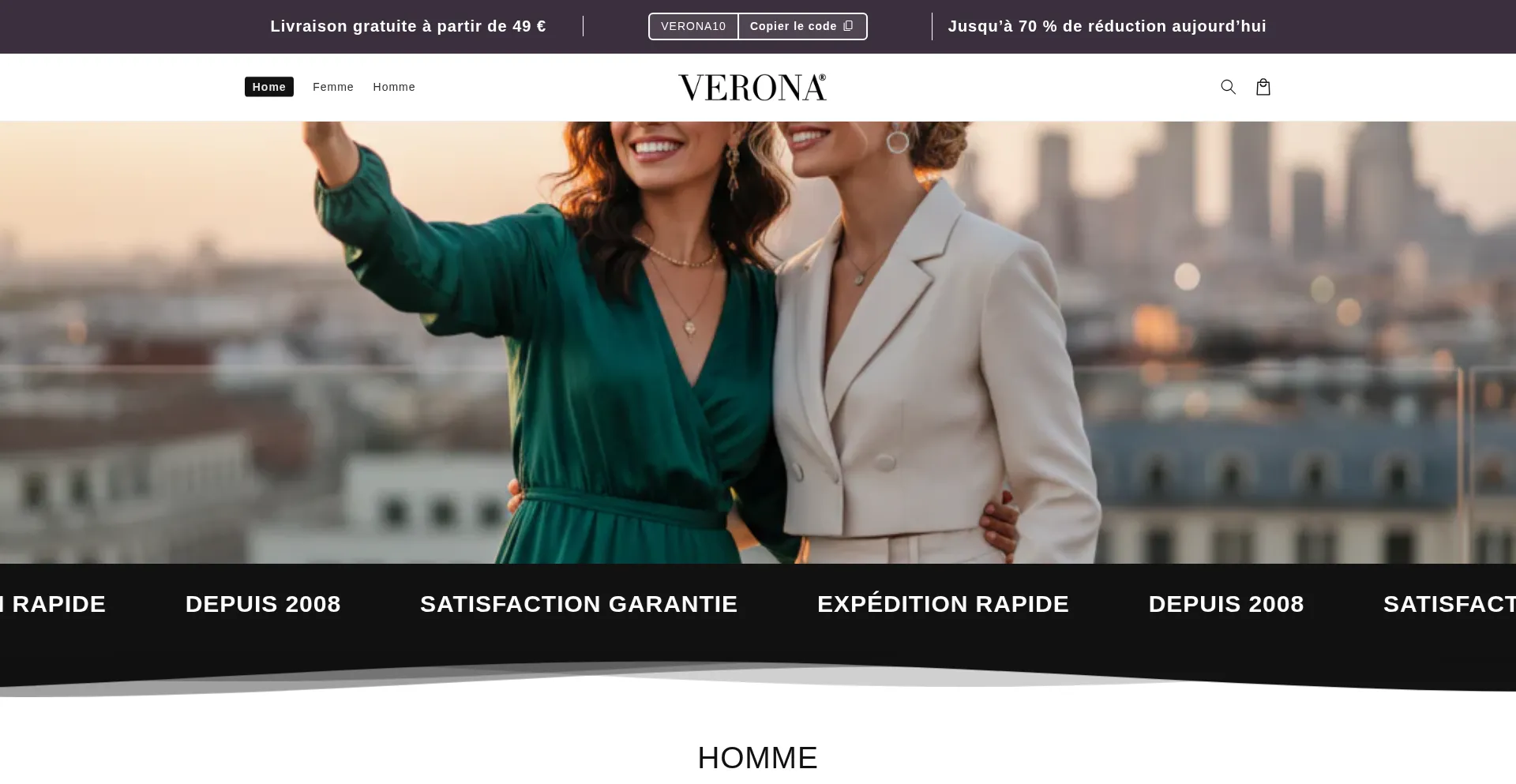 Verona-botiquefr.store Screenshot