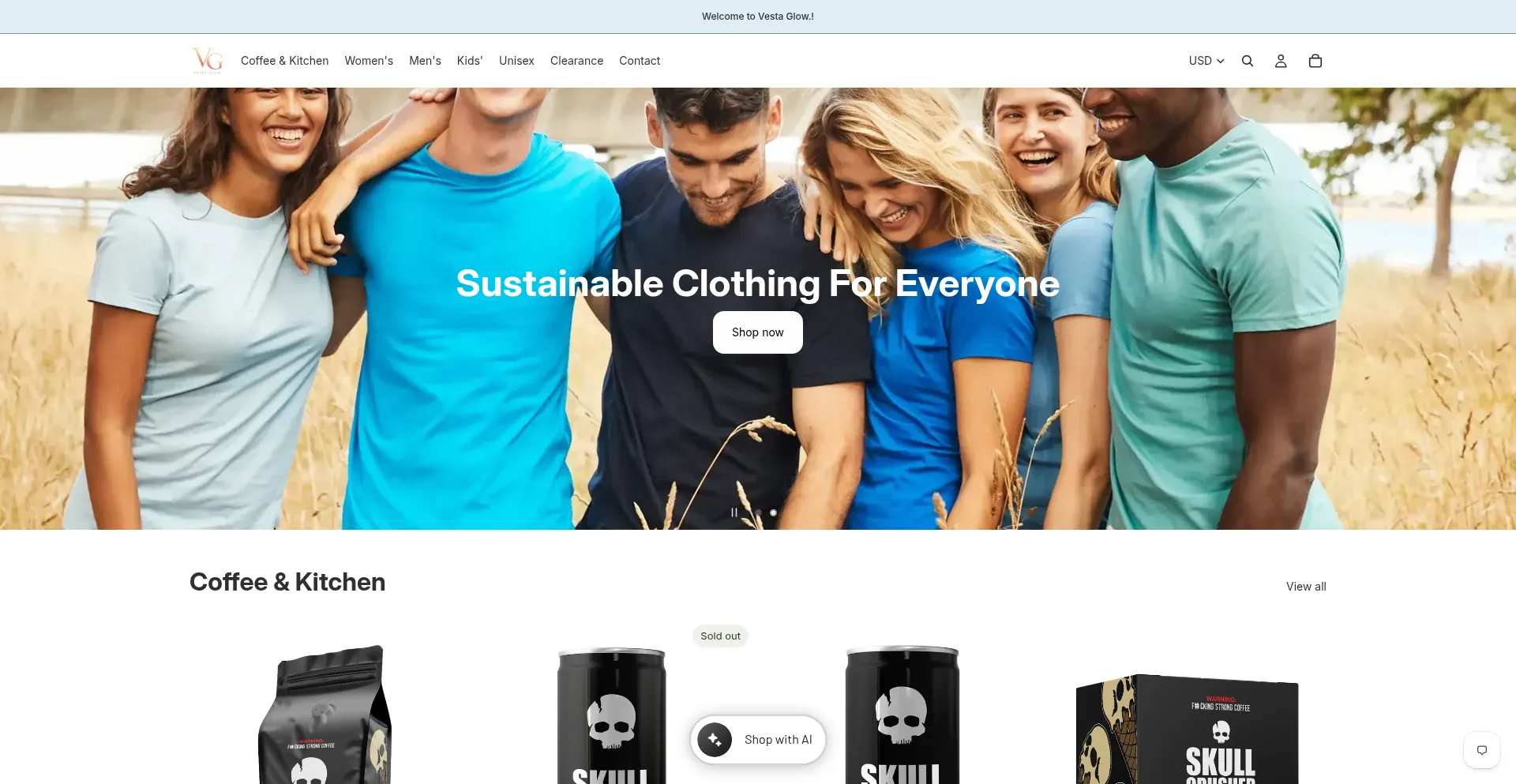 Vestaglow.com