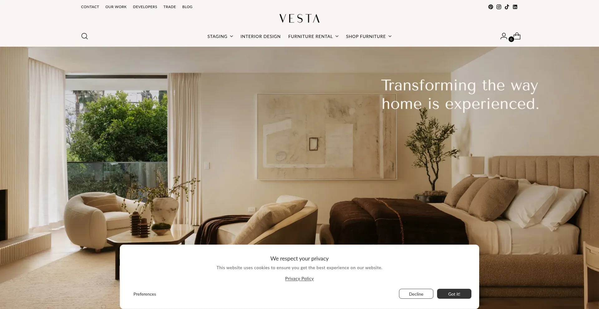 Vestahome.com