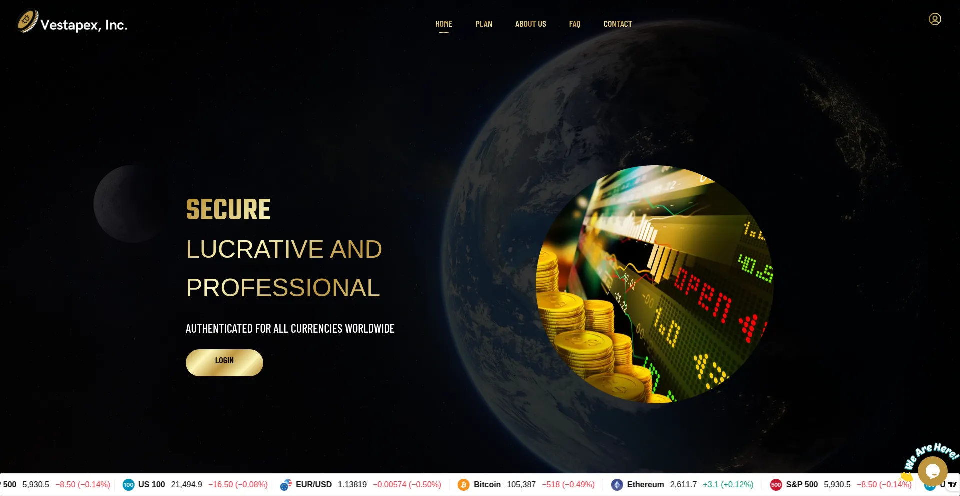 Website screenshot of Vestapexx.com