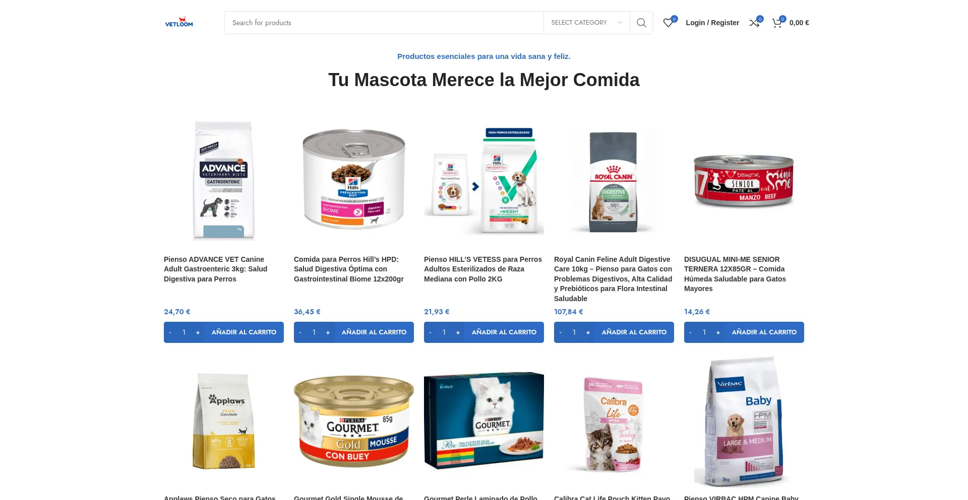 Vetloom.co Screenshot