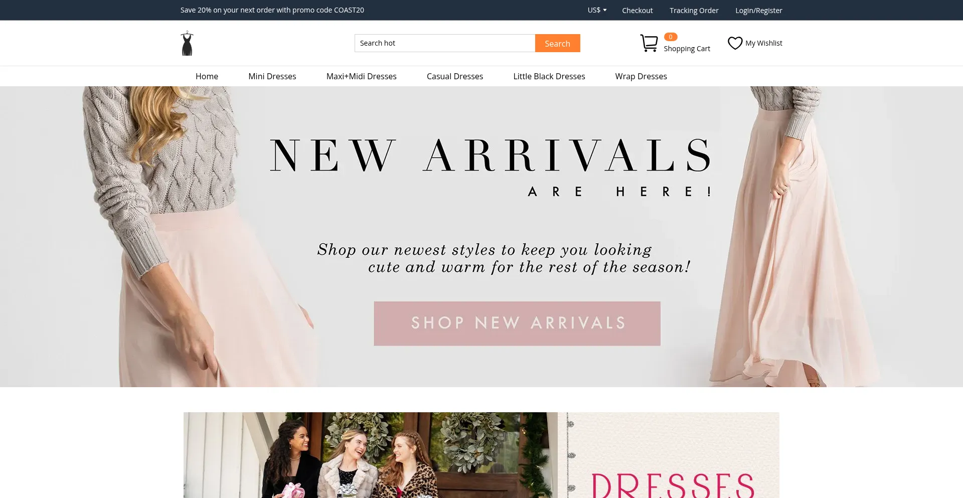 Website screenshot of Vgakh.shop