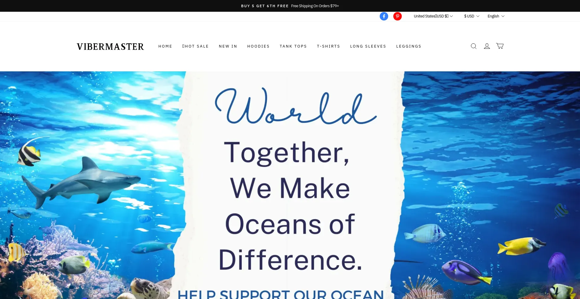 Website screenshot of Vibermaster.com
