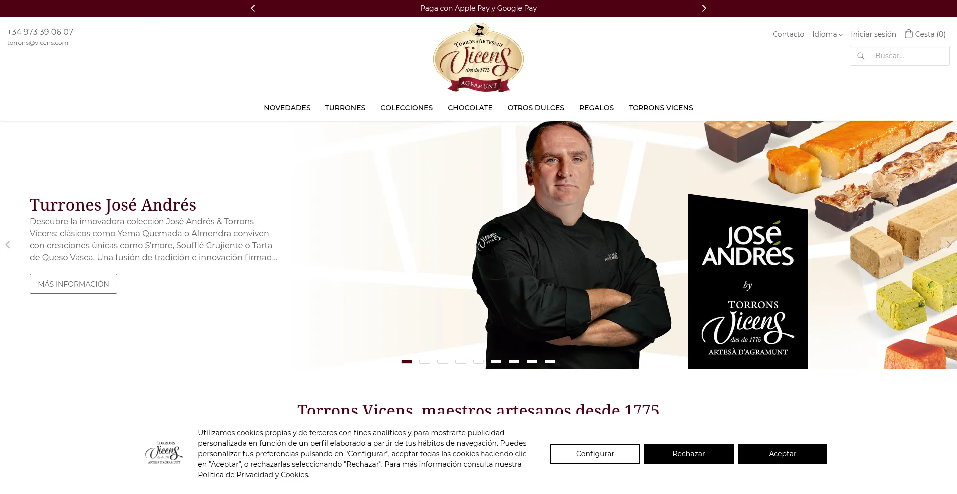 Vicens.com Screenshot