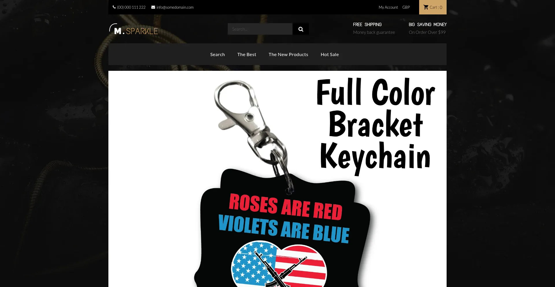 Website screenshot of Vicmiax.com