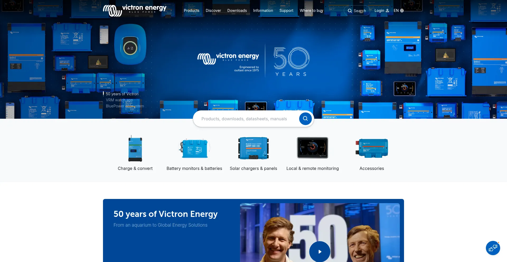 Victronenergy.com Screenshot