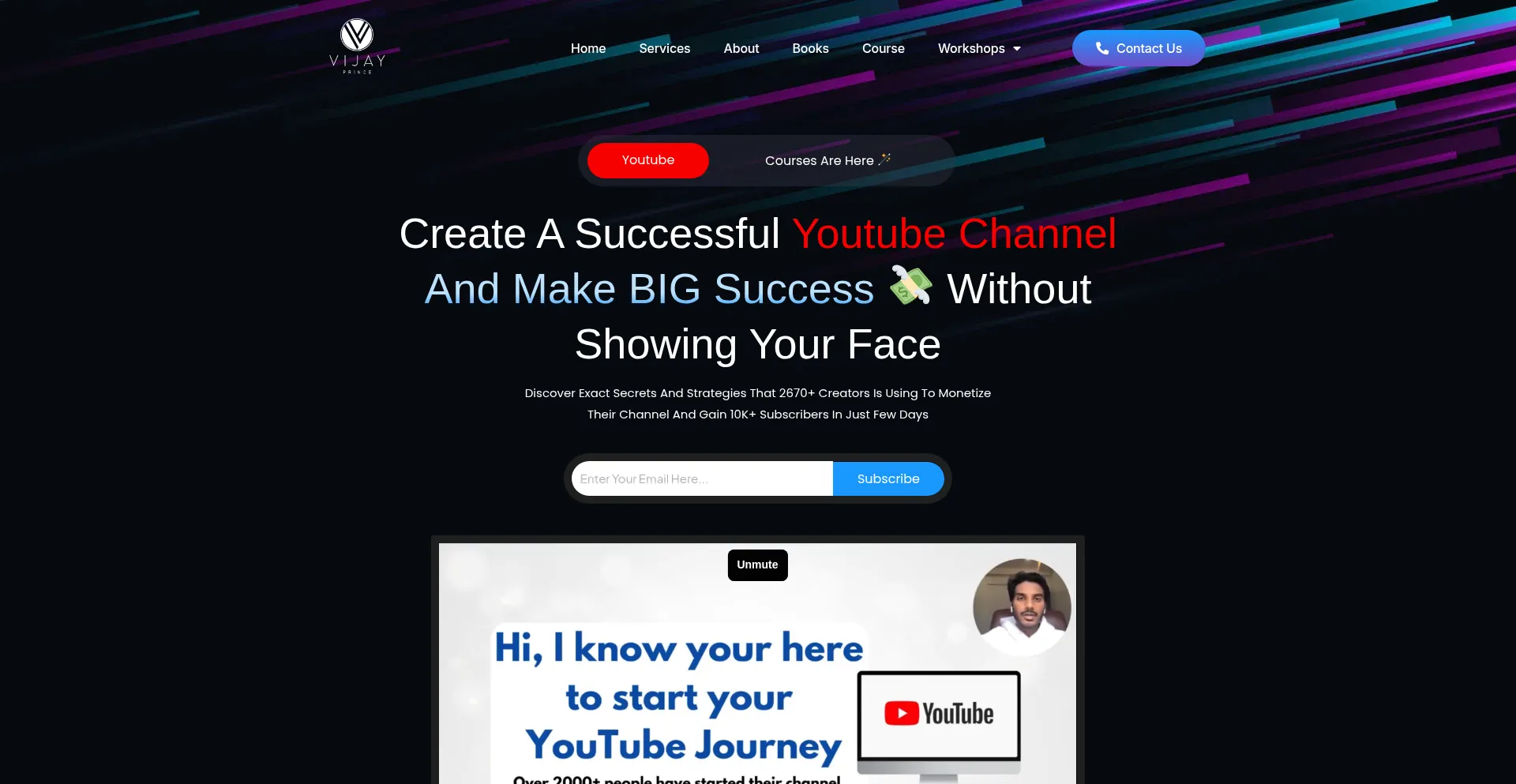 Vijayprince.in Screenshot